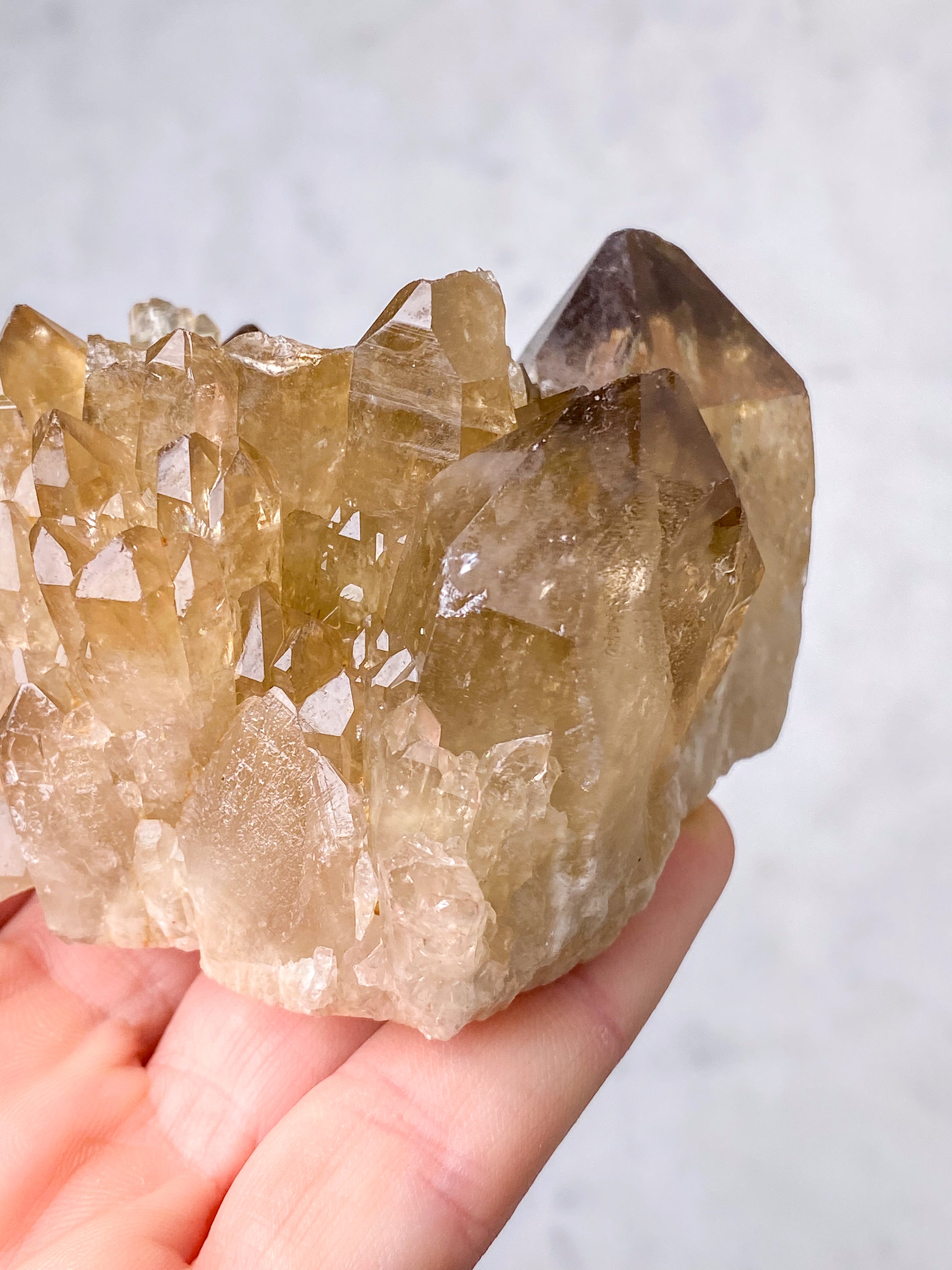 Kundalini Citrin Kluster (nr 38)