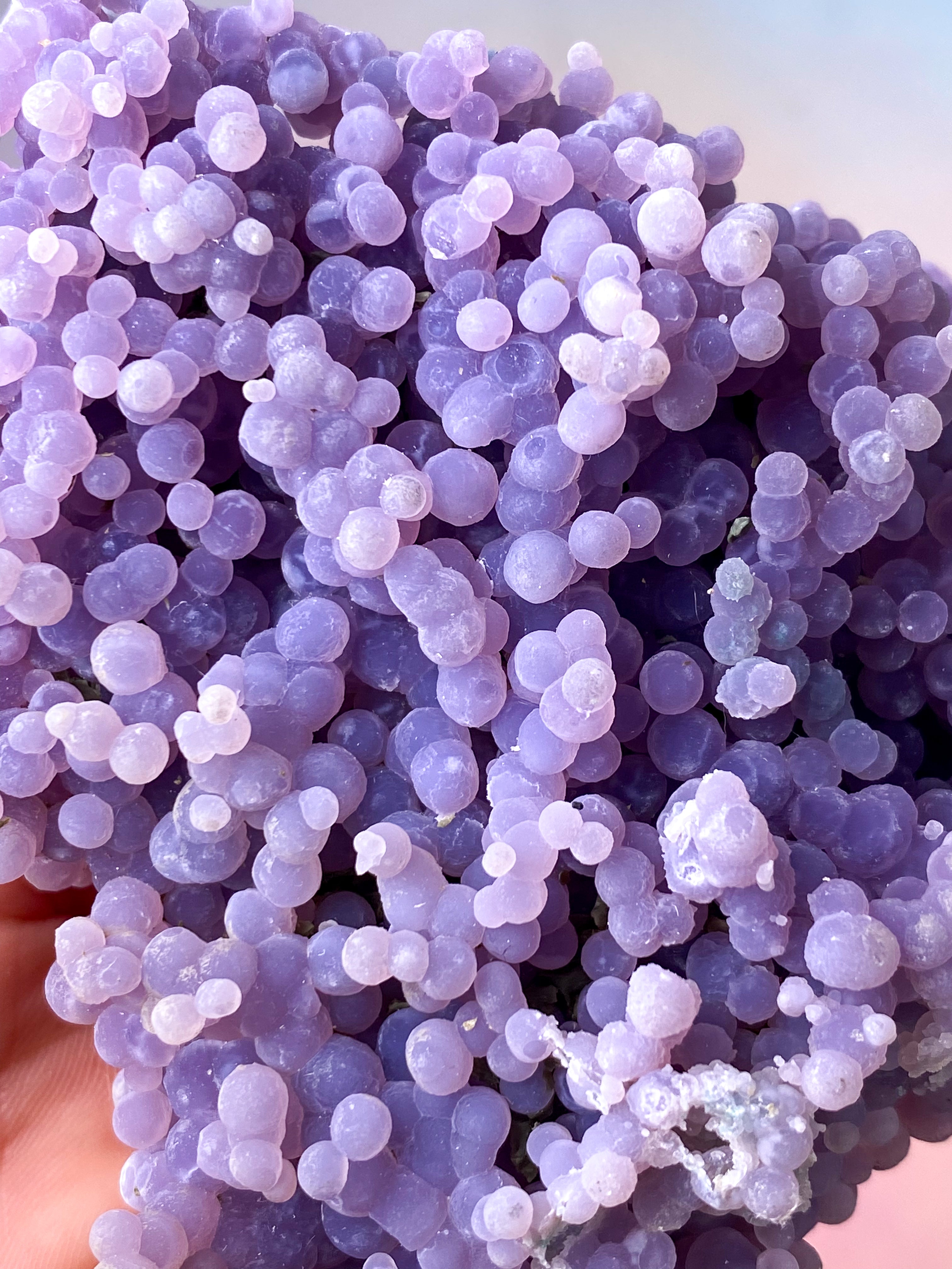 Grape Agat Klynge (Nr. 6)