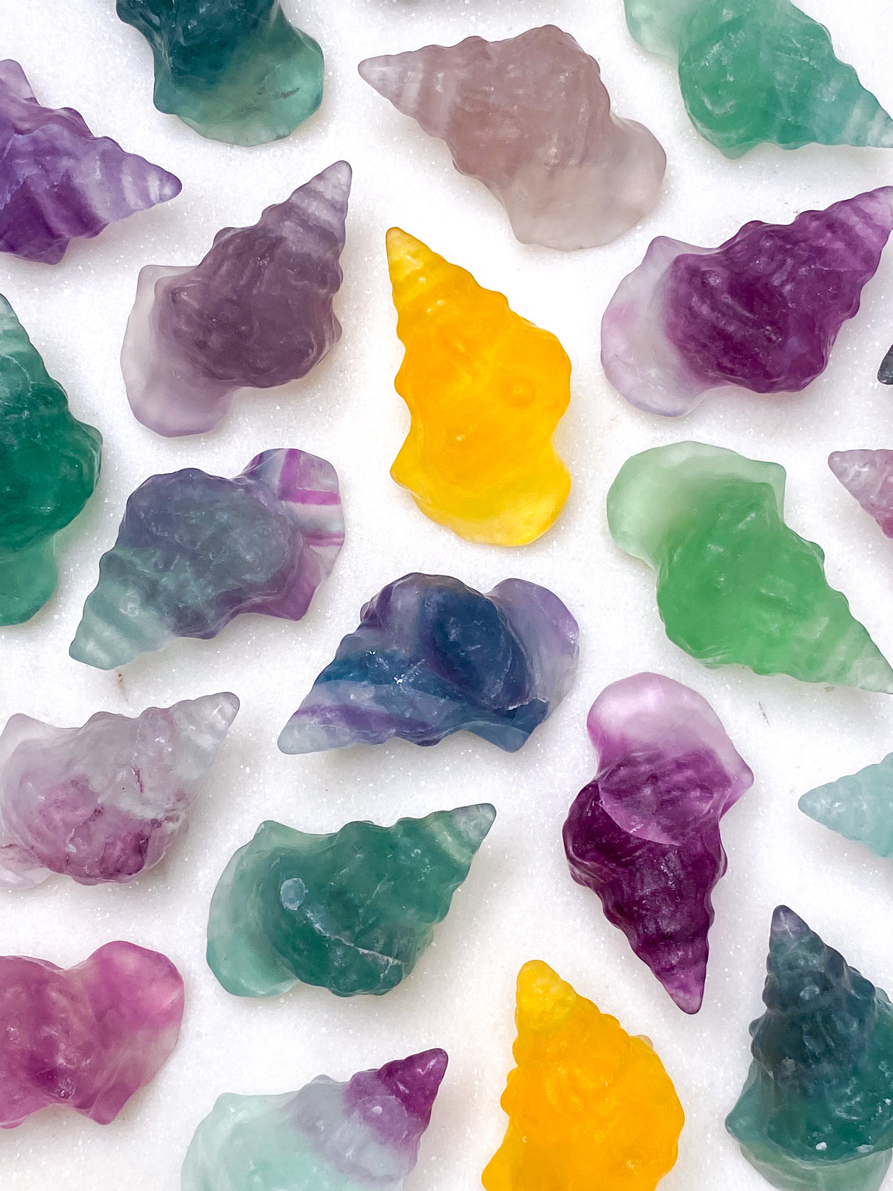 Rainbow Fluorite Skull