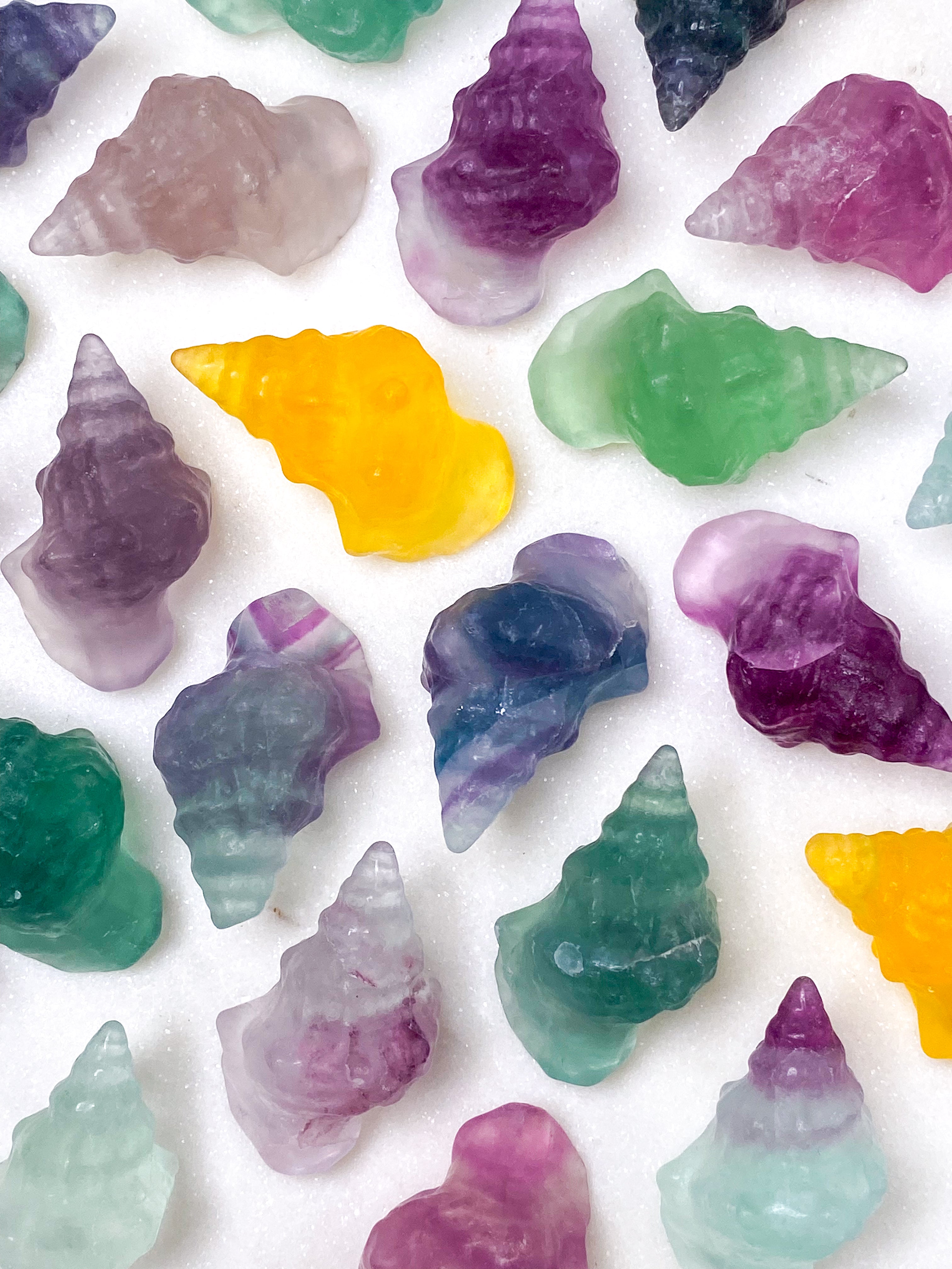 Rainbow Fluorite Skull