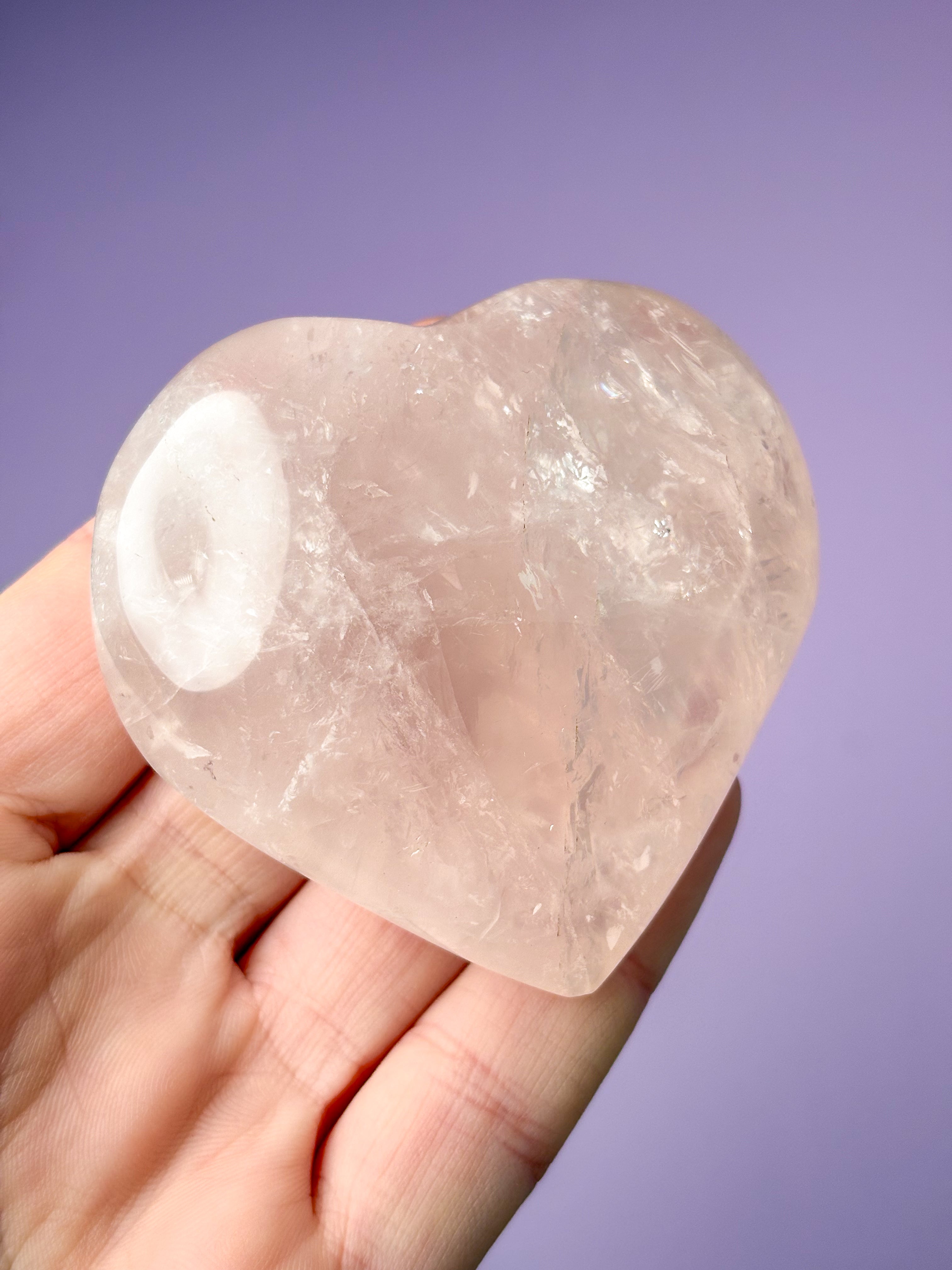 Rosakvarts Hjerte (Nr. 2)