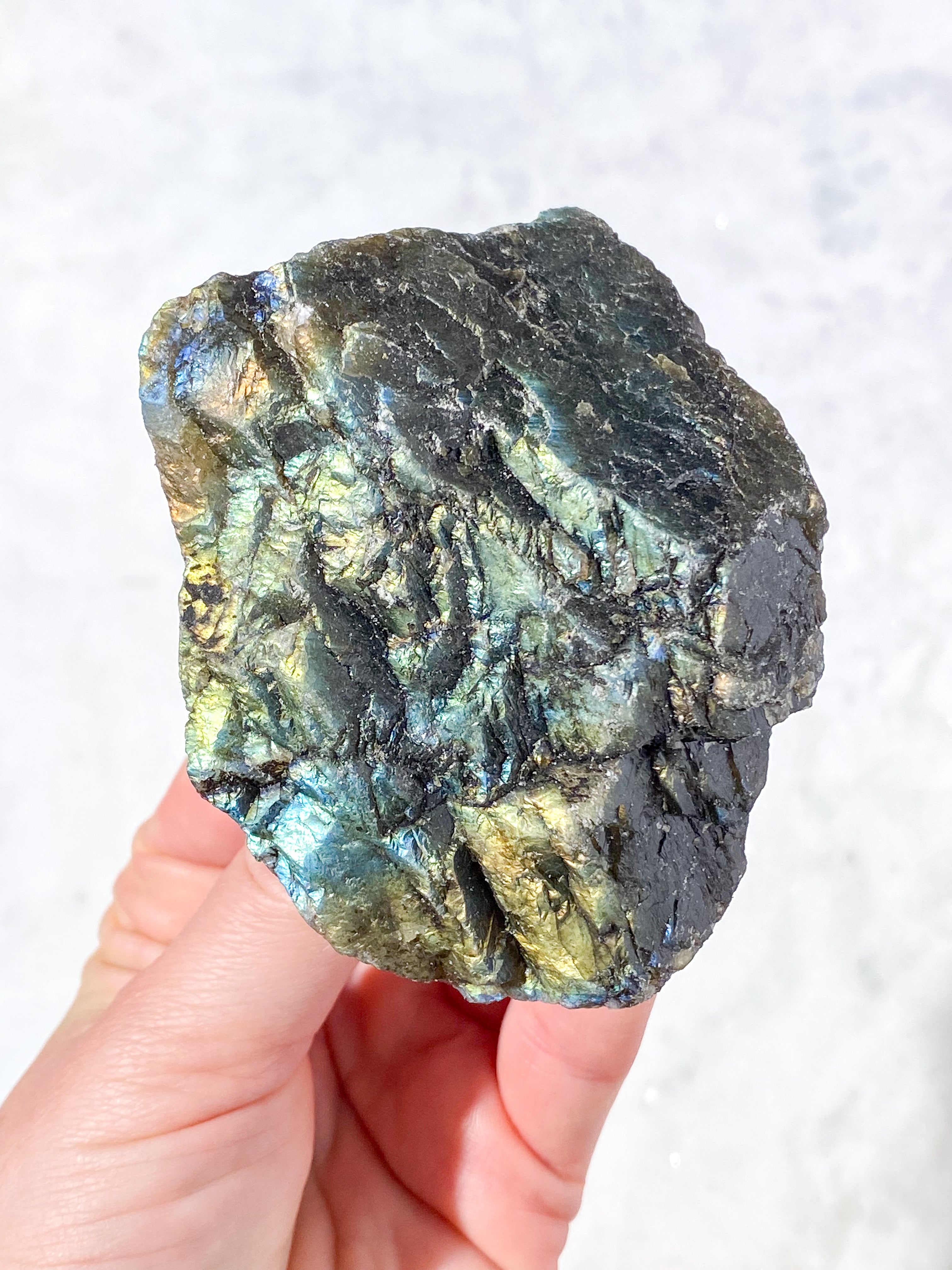 Labradorit Rå (Nr. 1)