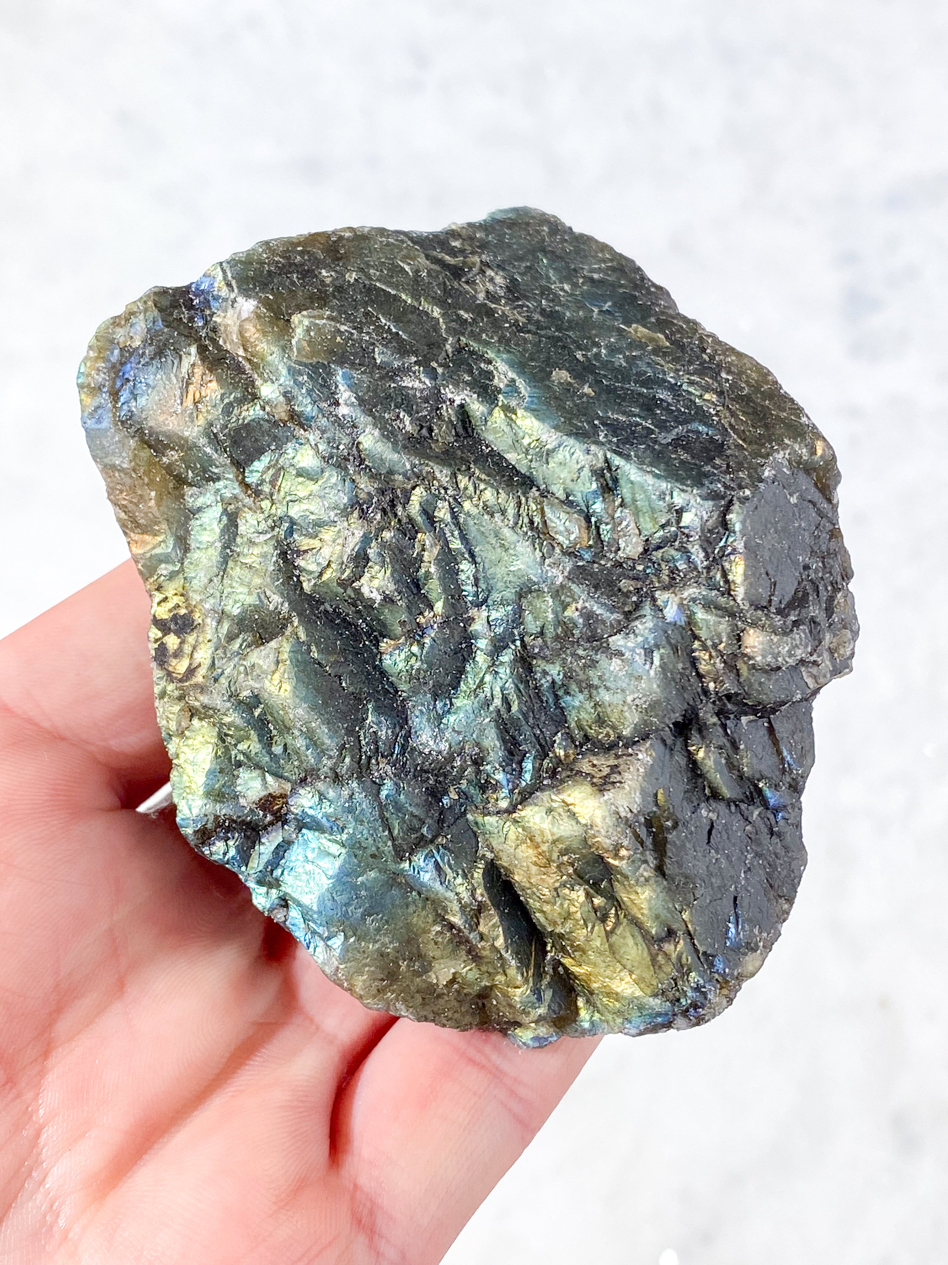 Labradorit Rå (Nr. 1)