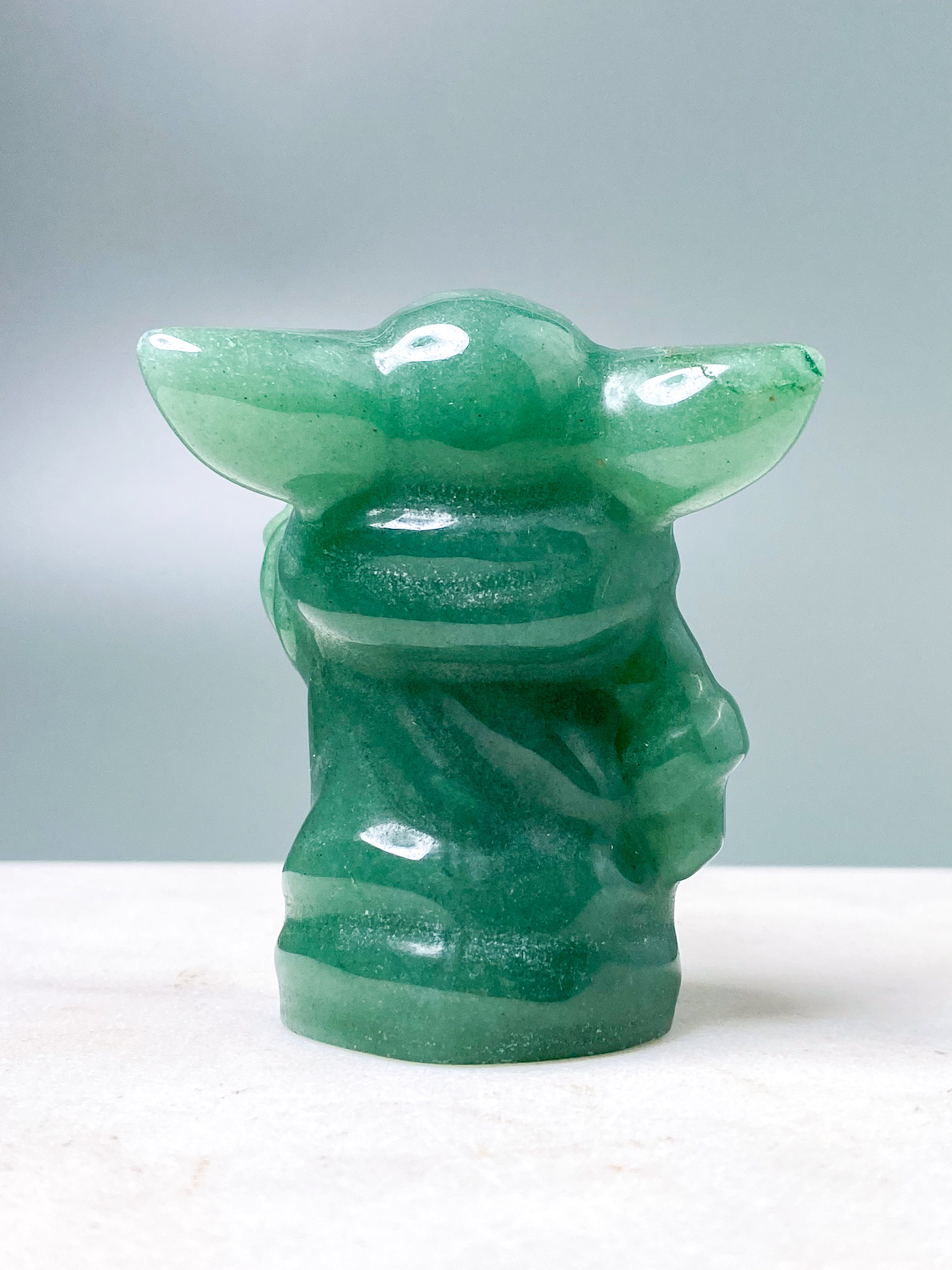 Grøn Aventurin Yoda