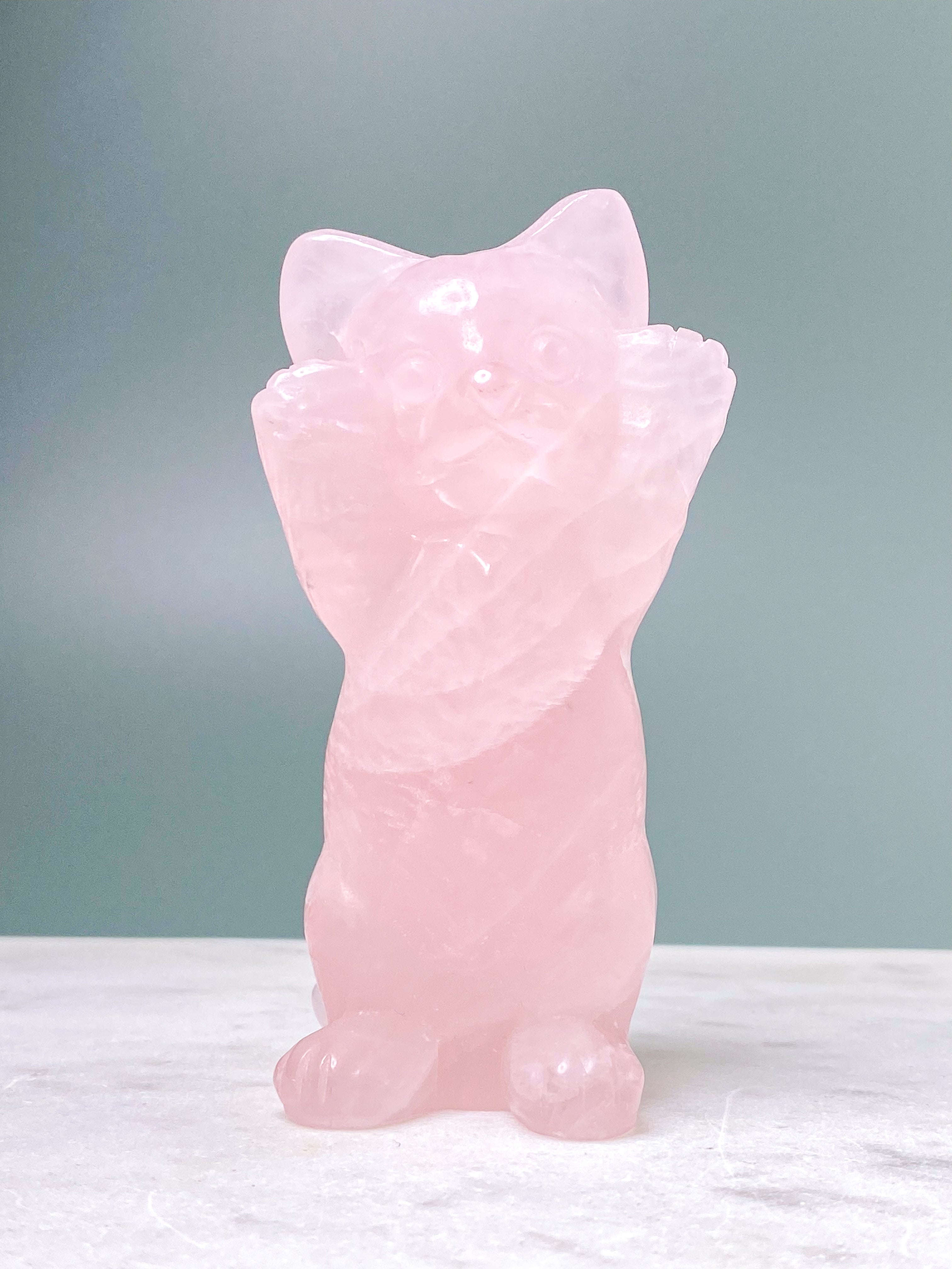 Rose Quartz Ring Holder