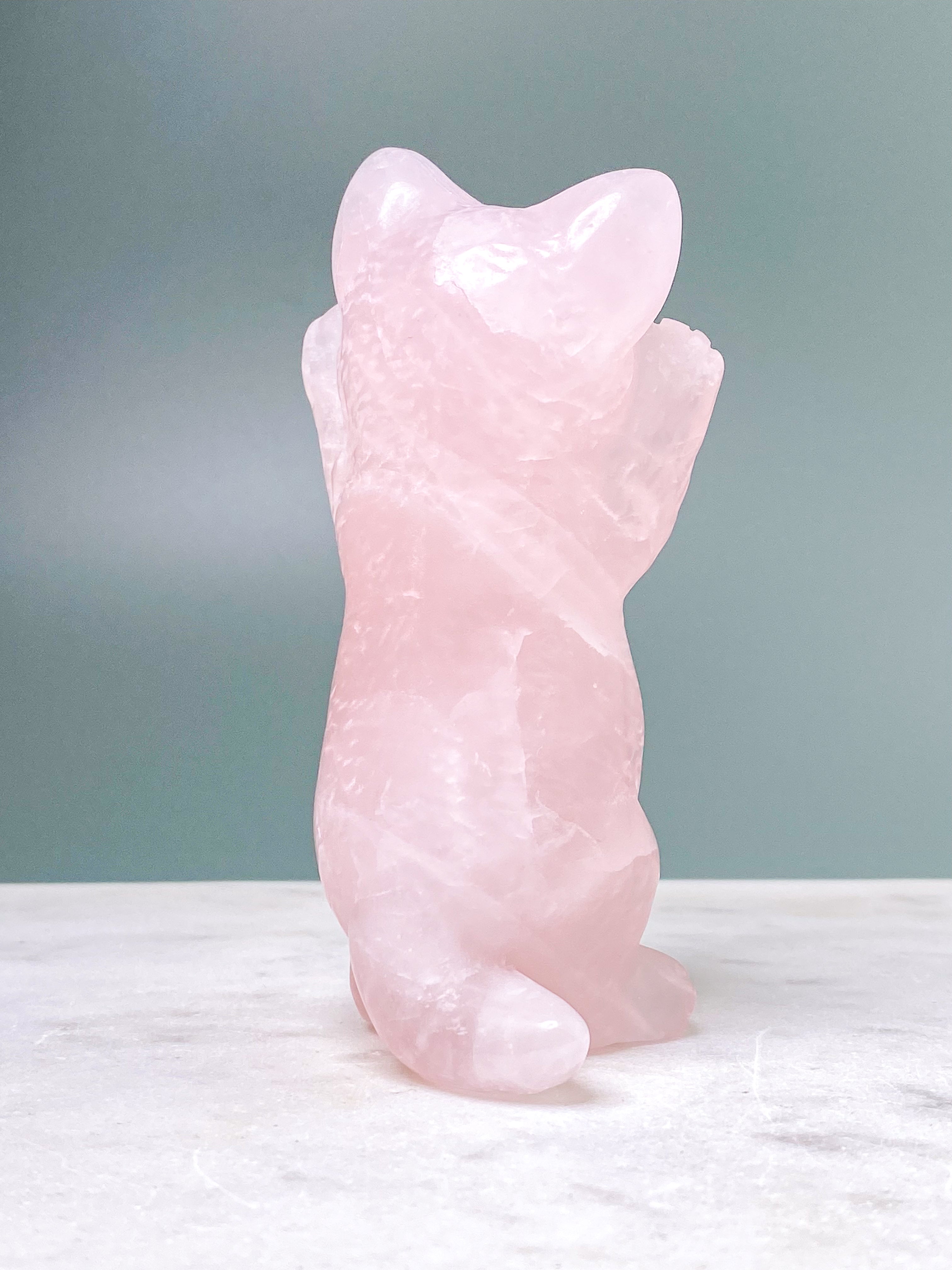 Rose Quartz Ring Holder