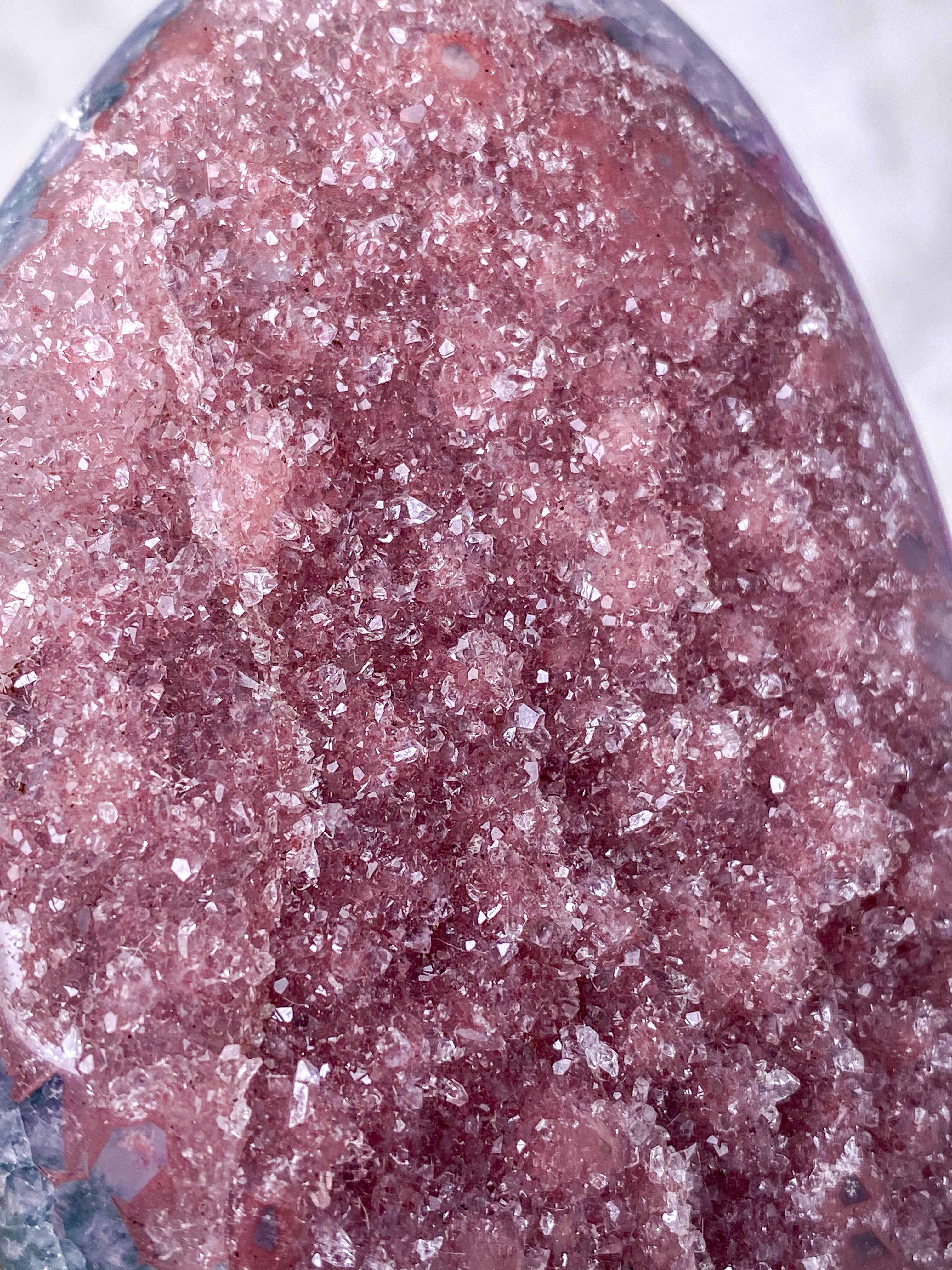 Rainbow Sugar Ametyst Freeform (Nr. 15) Eksklusiv Kvalitet