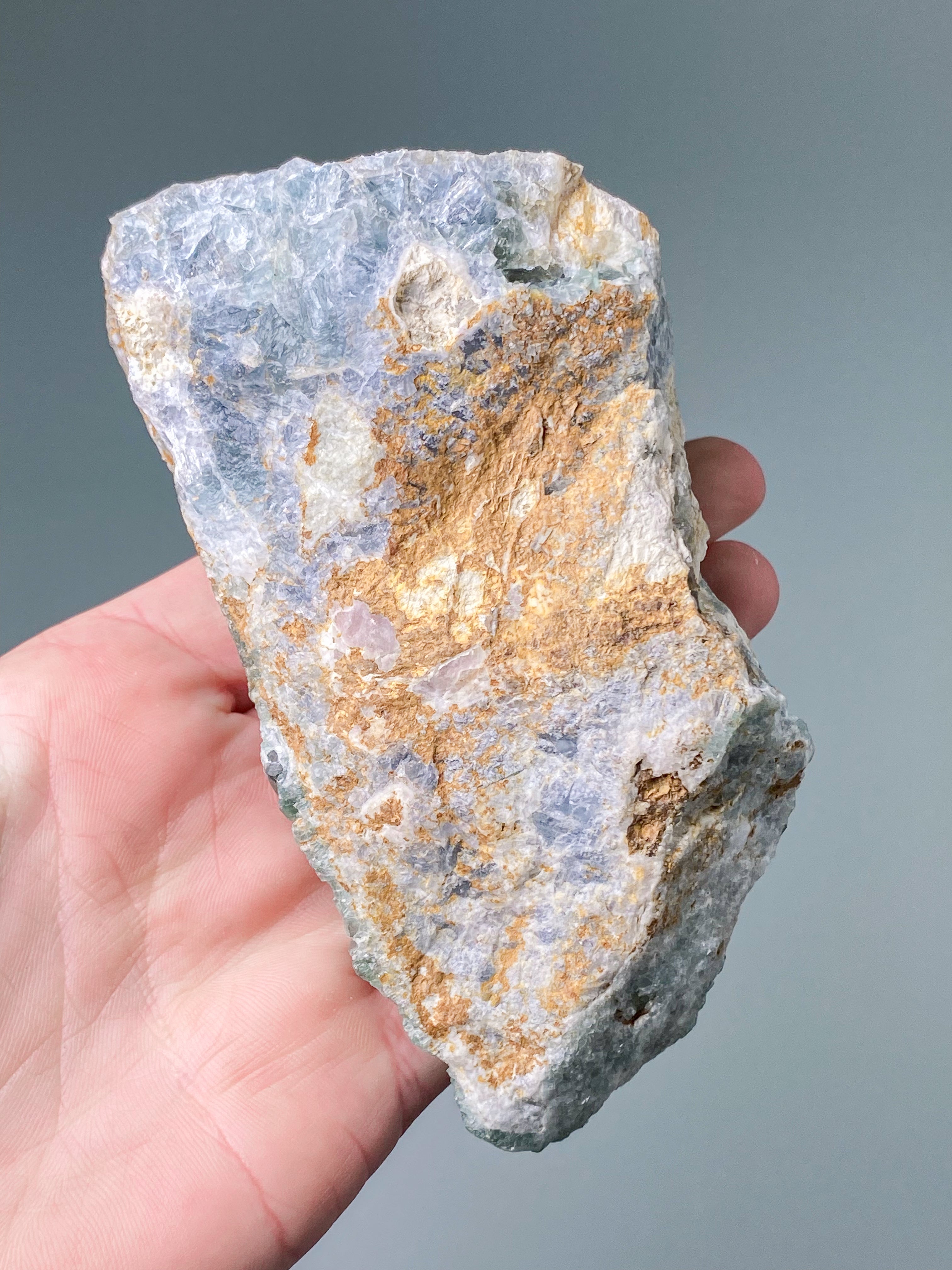 Grøn Fluorit Klynge (Nr. 3)