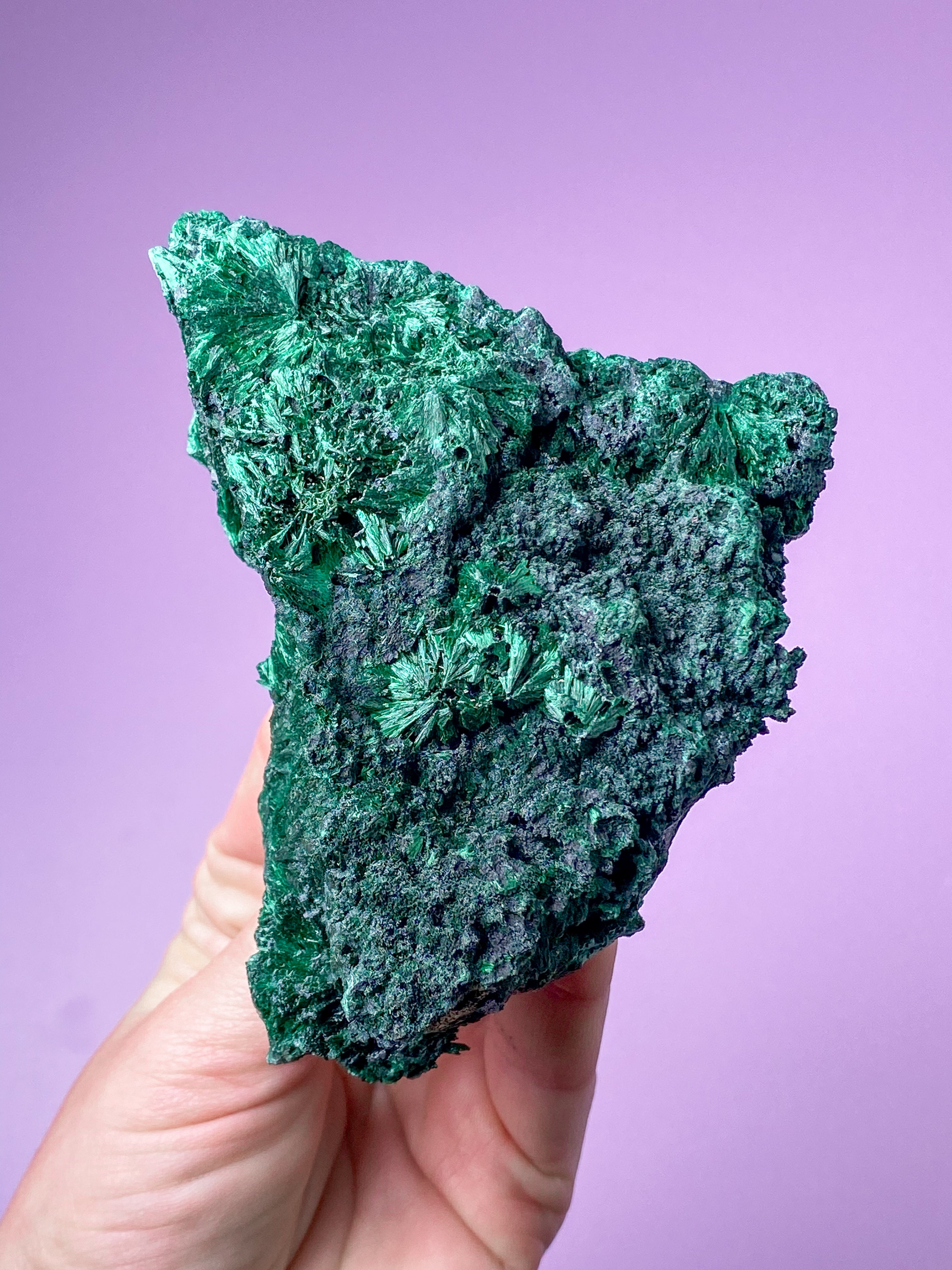 Silke Malakit Klynge (Nr. 4)