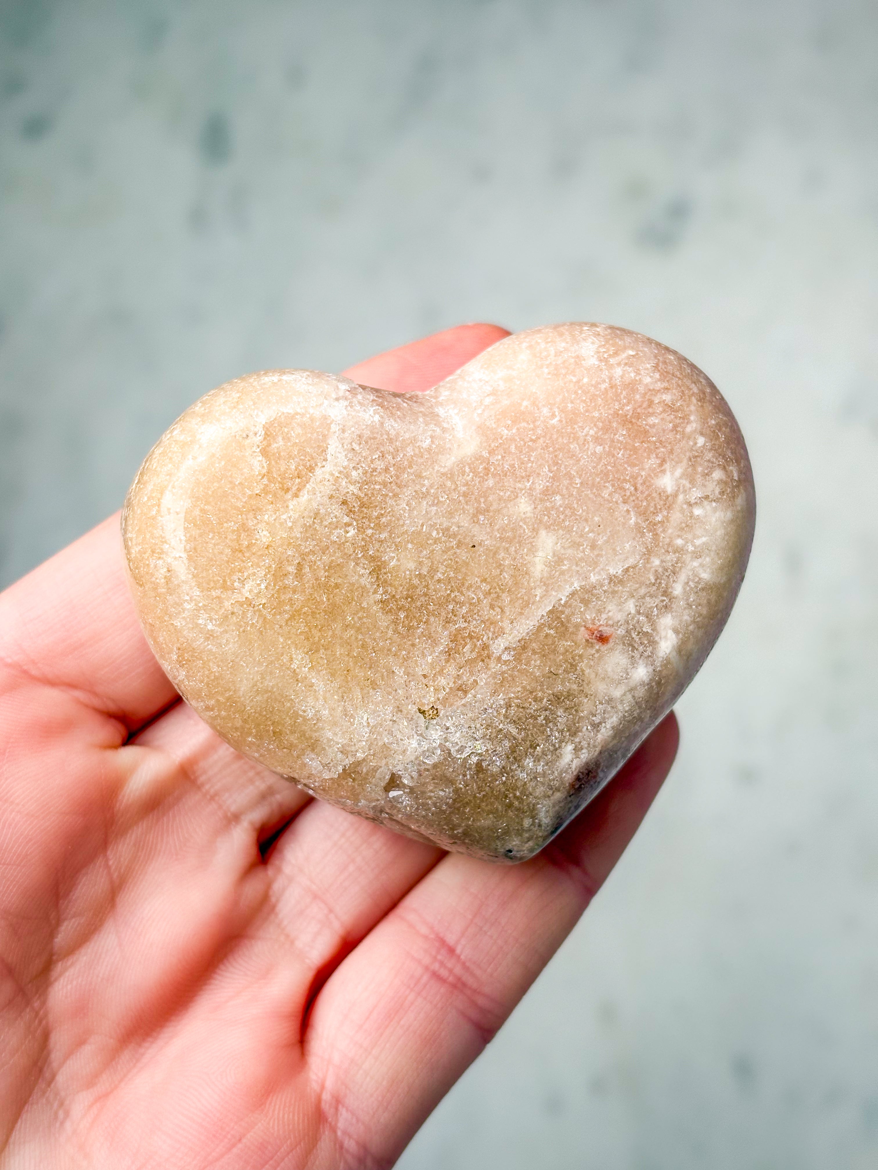 Pink Ametyst Hjerte (Nr. 7)