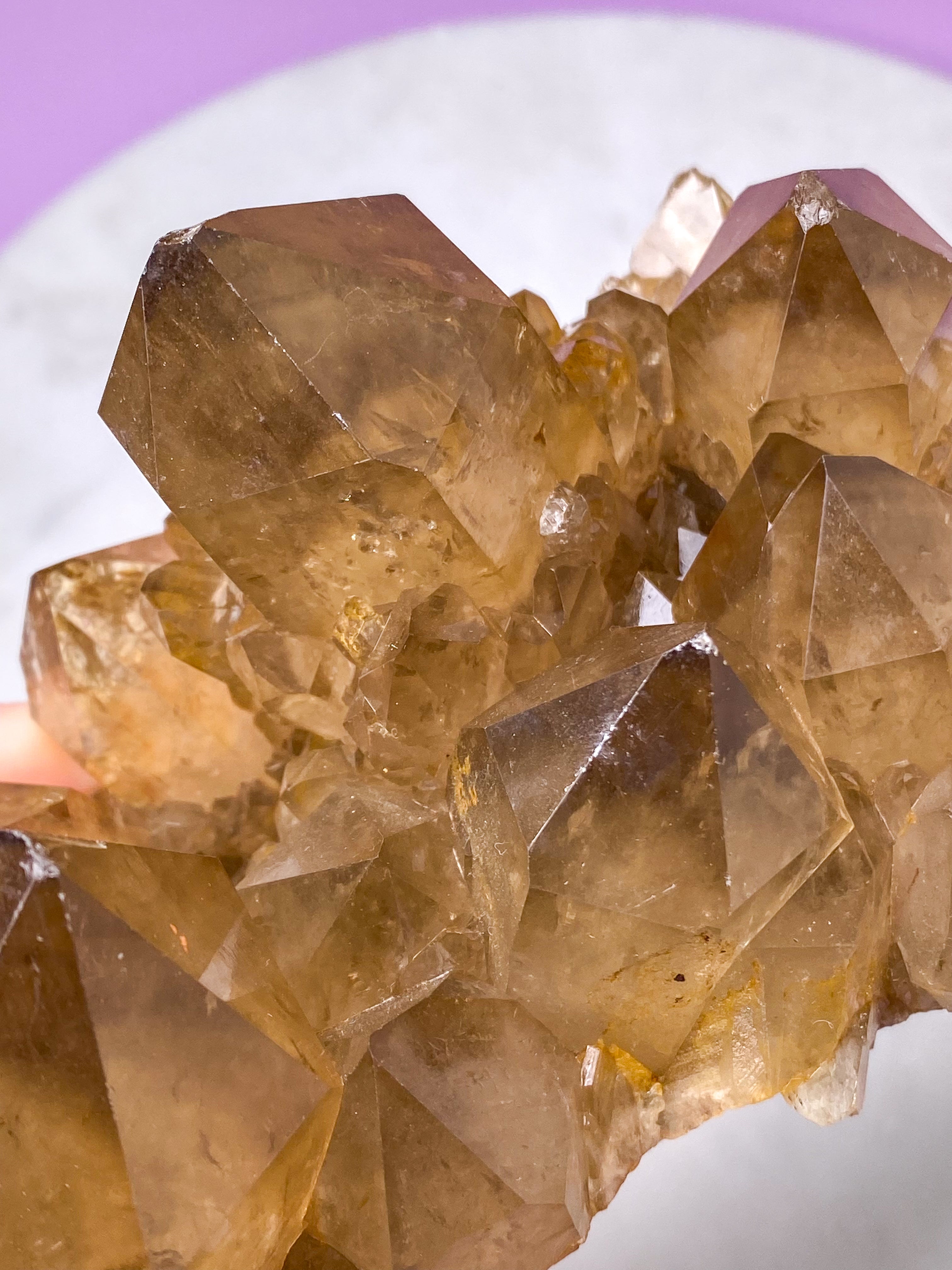 Jätte Kundalini Citrin Kluster (nr 2)