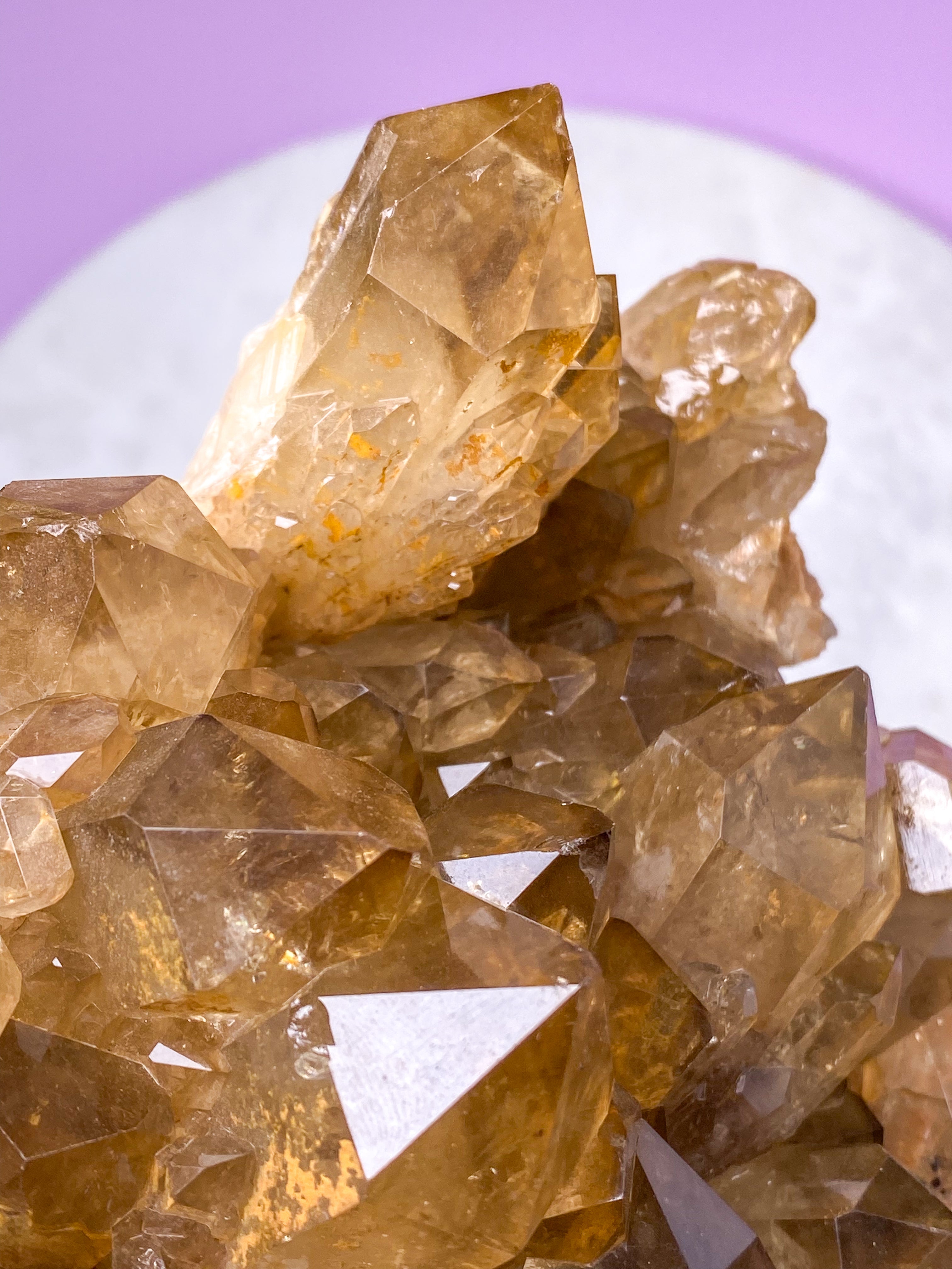 Jätte Kundalini Citrin Kluster (nr 5)