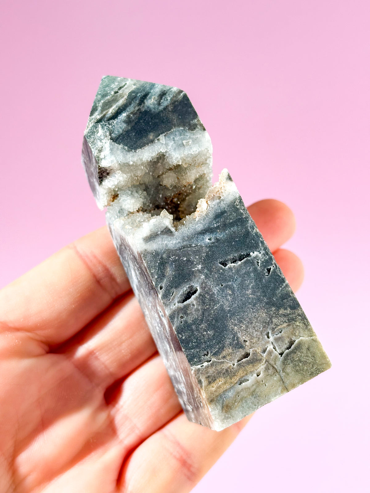 Druzy Sphalerit Tårn (Nr. 1)