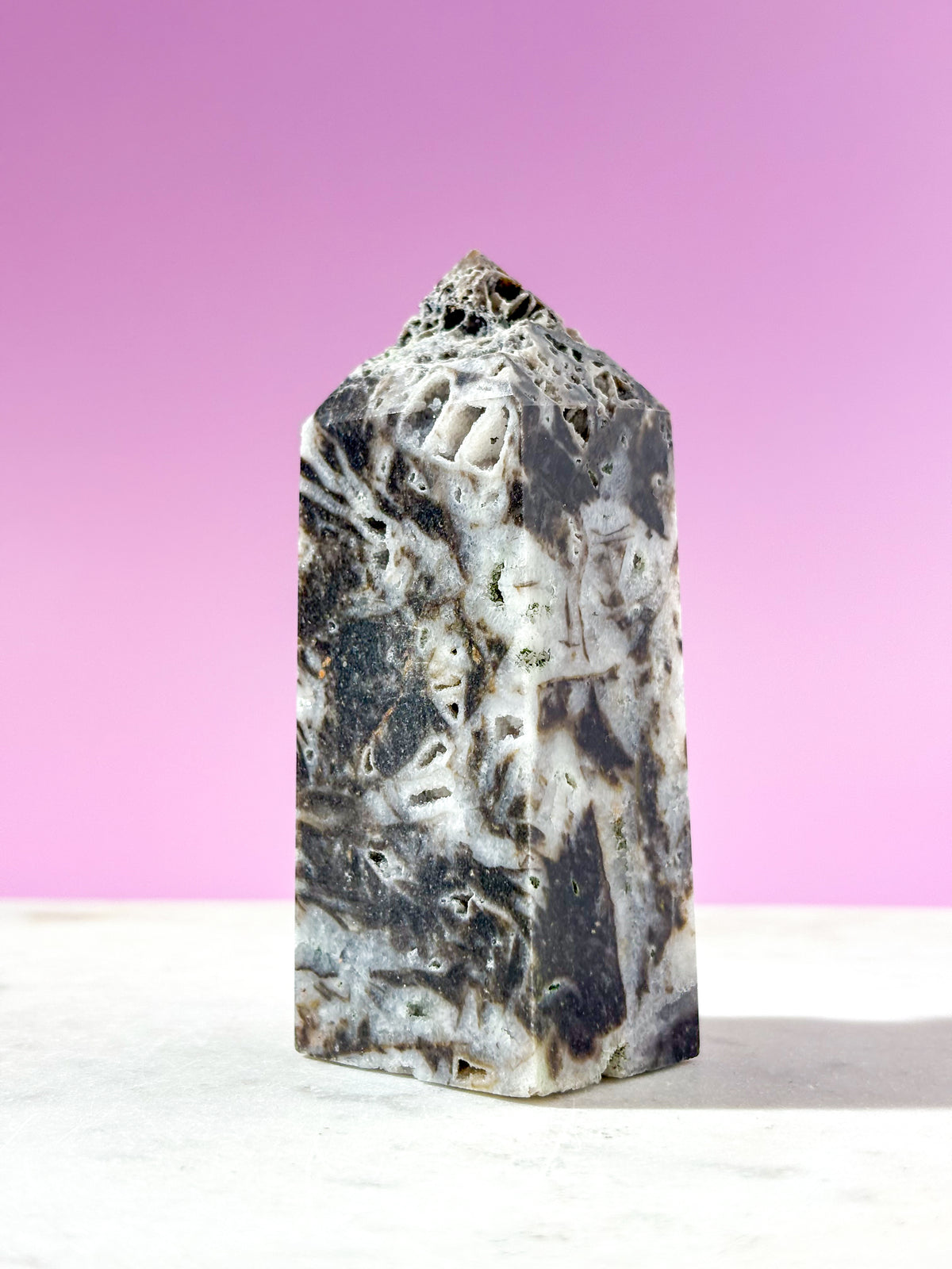 Druzy Sphalerit Tårn (Nr. 4)