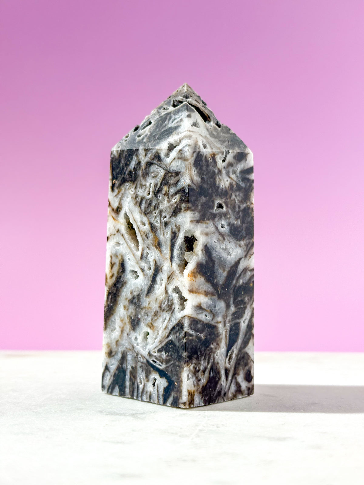 Druzy Sphalerit Tårn (Nr. 4)