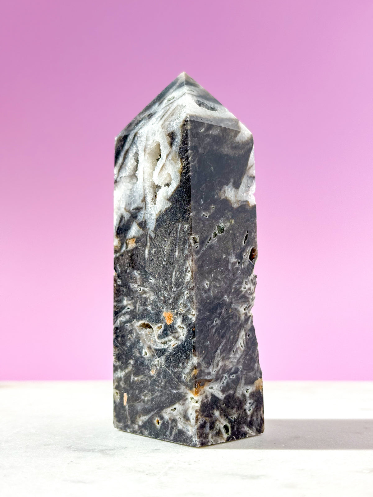 Druzy Sphalerit Tårn (Nr. 5)