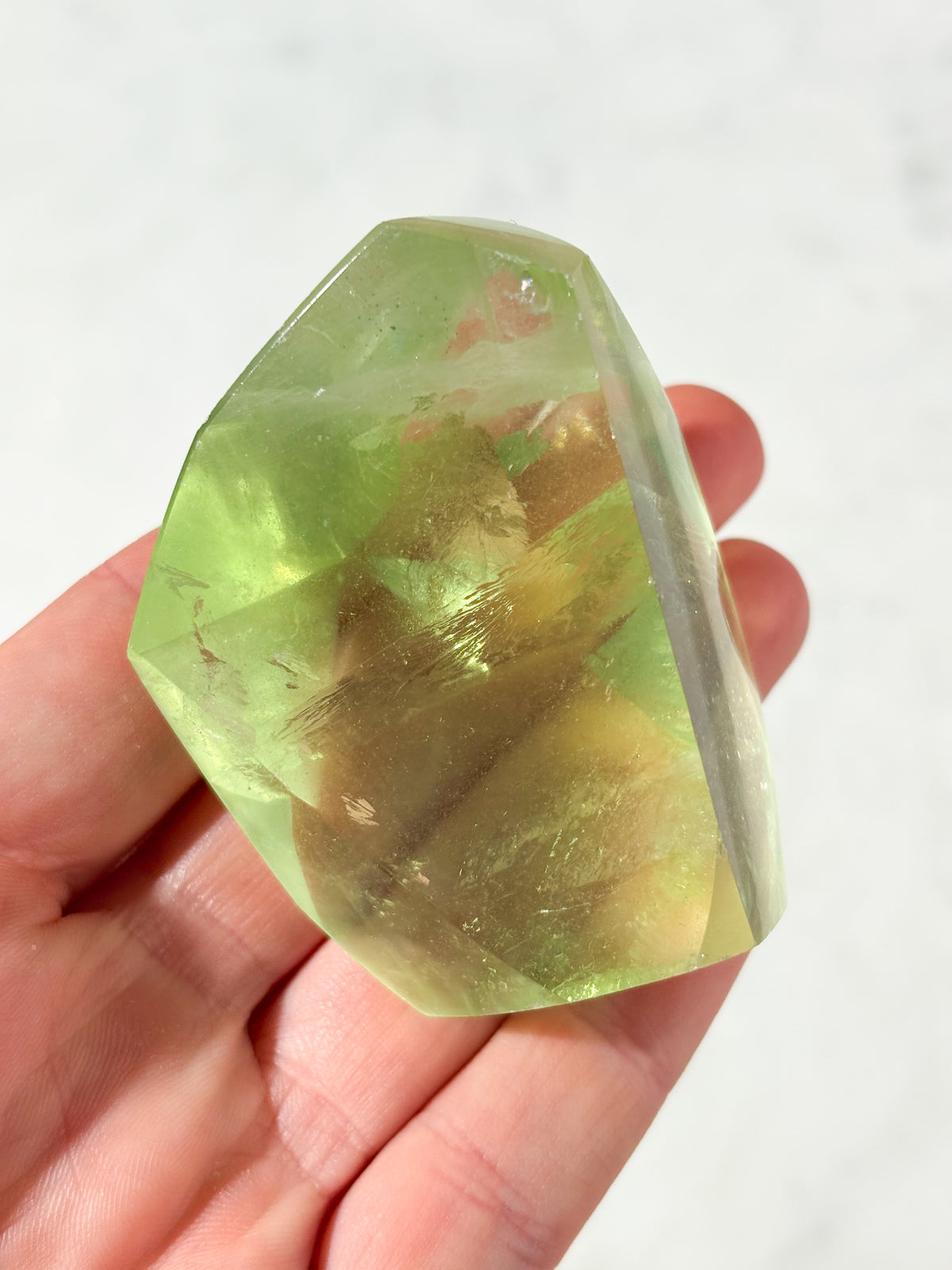 Green Apple Fluorit Freeform (Nr. 1)