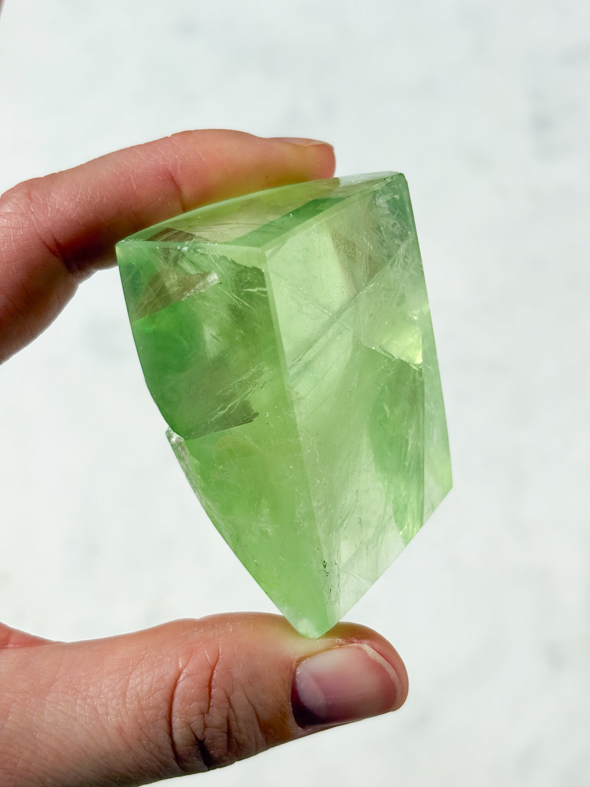 Green Apple Fluorit Freeform (Nr. 5)