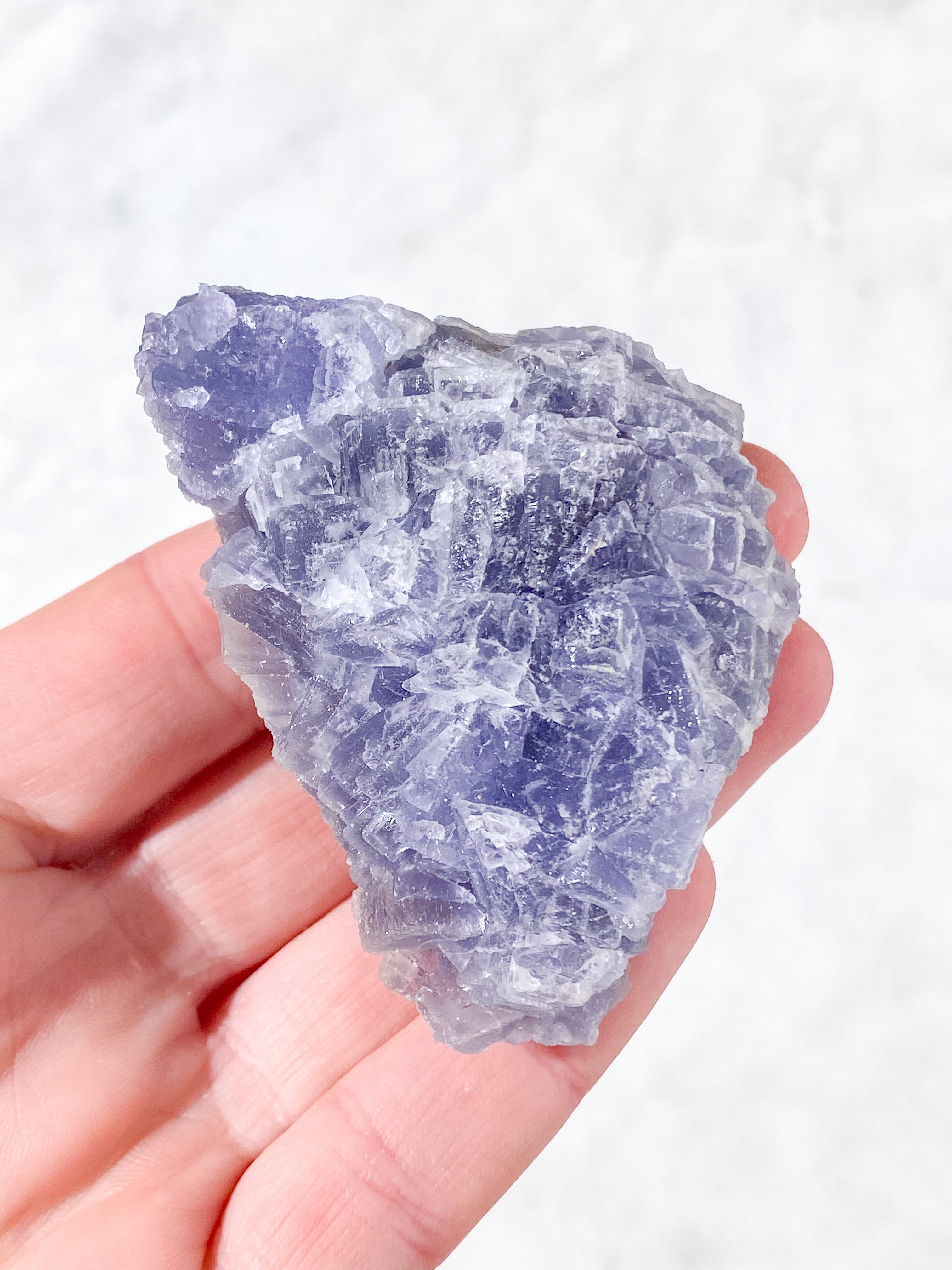 Liten Yunnan Fluoritkluster (Nr. 6)