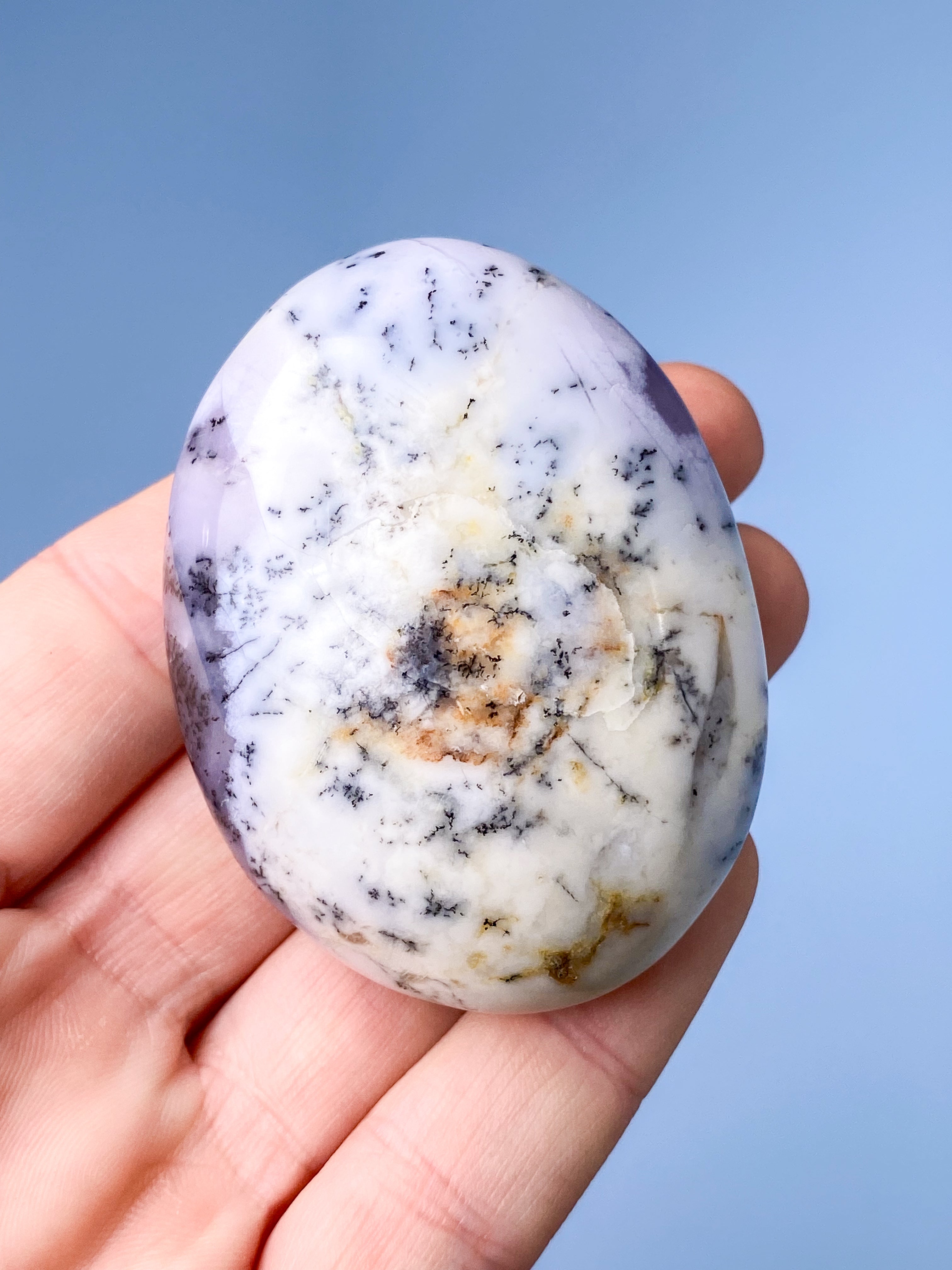 Dendrit Opal Palmstone (Nr. 3)