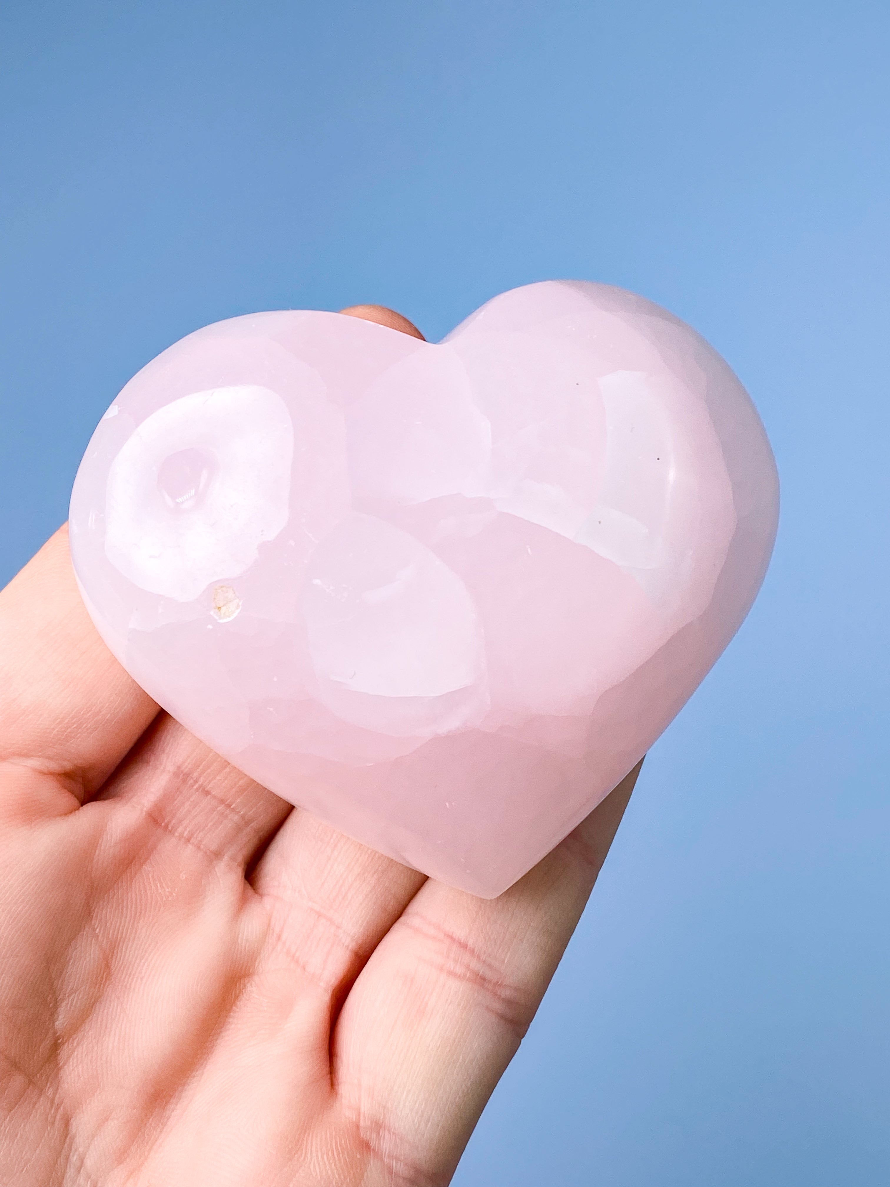 Mangano Calcit Hjerte (Nr. 6)