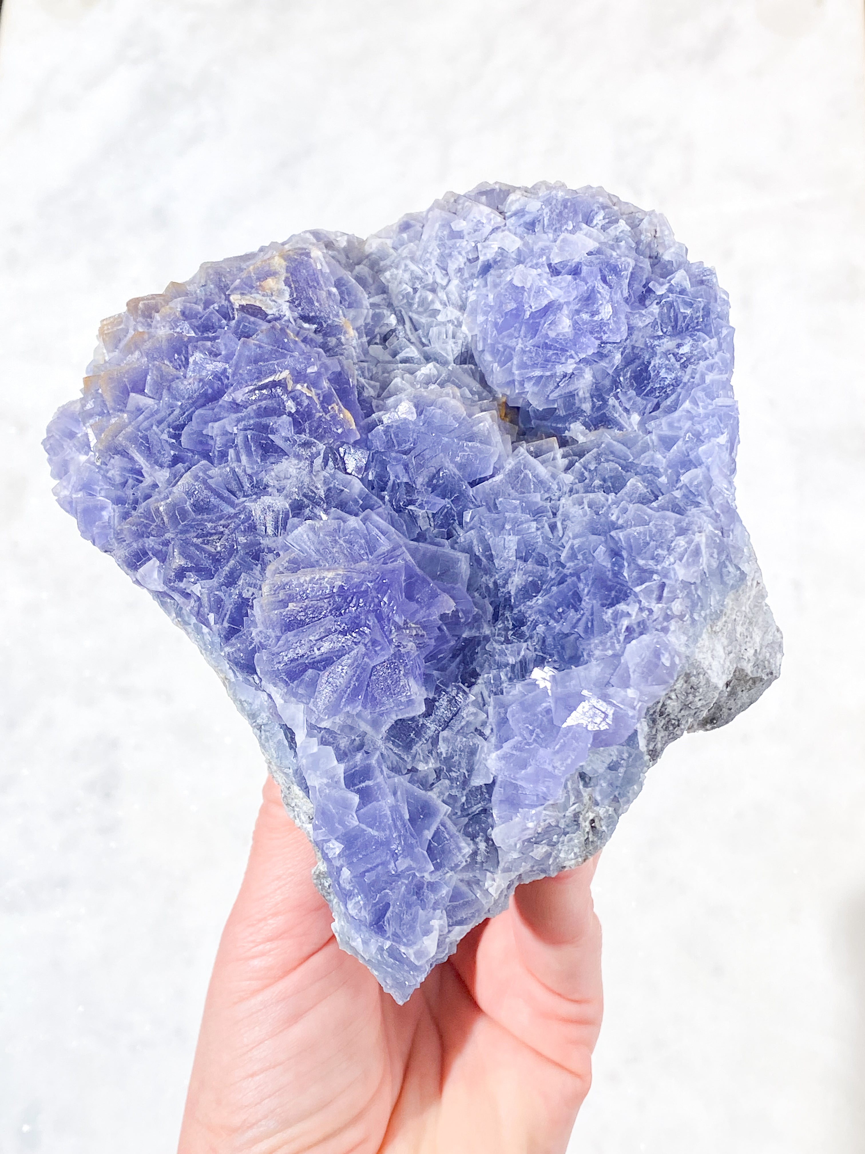 Liten Yunnan Fluoritkluster (Nr. 8)