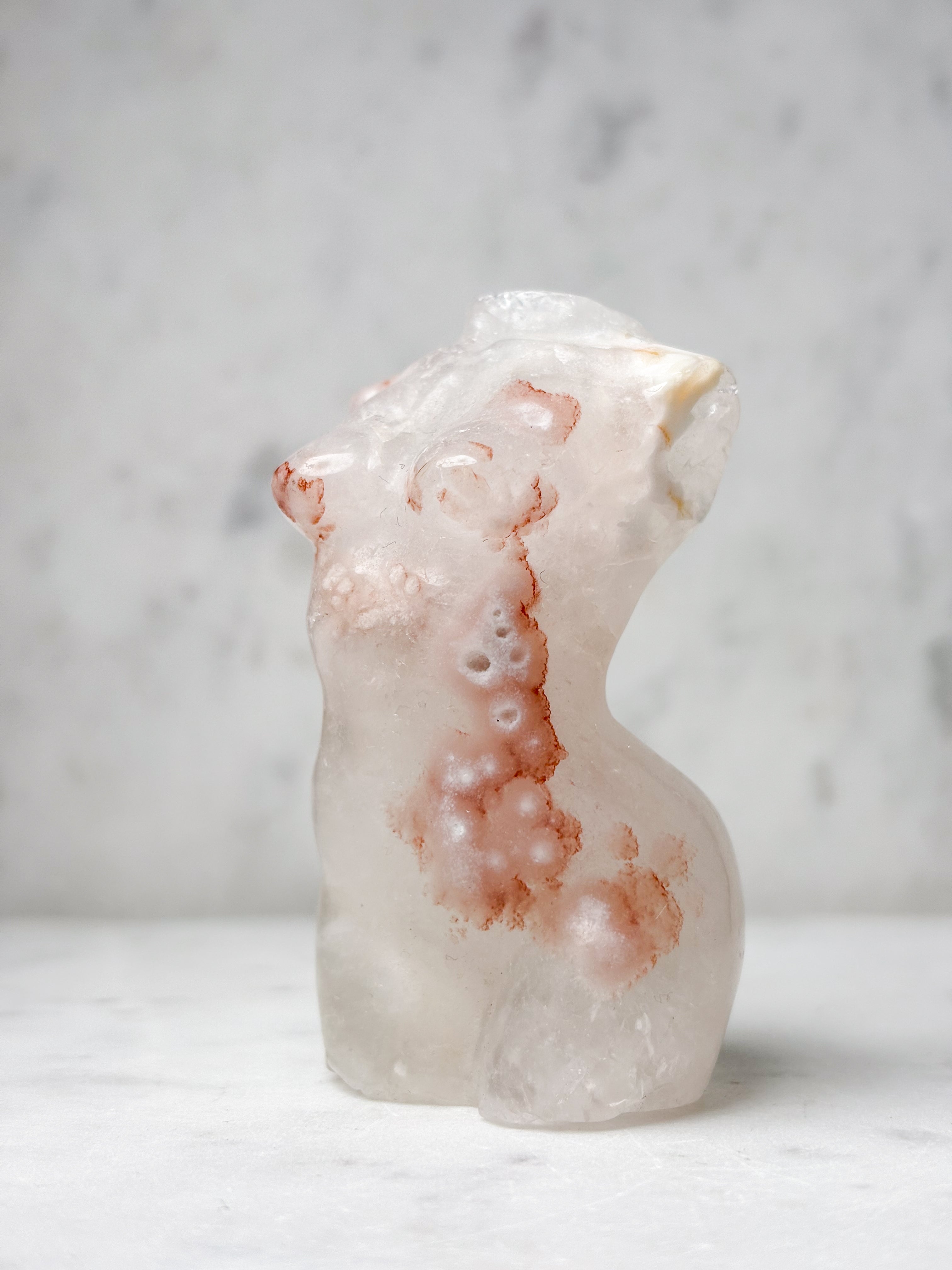 Blomster Agat Torso (Nr. 2)