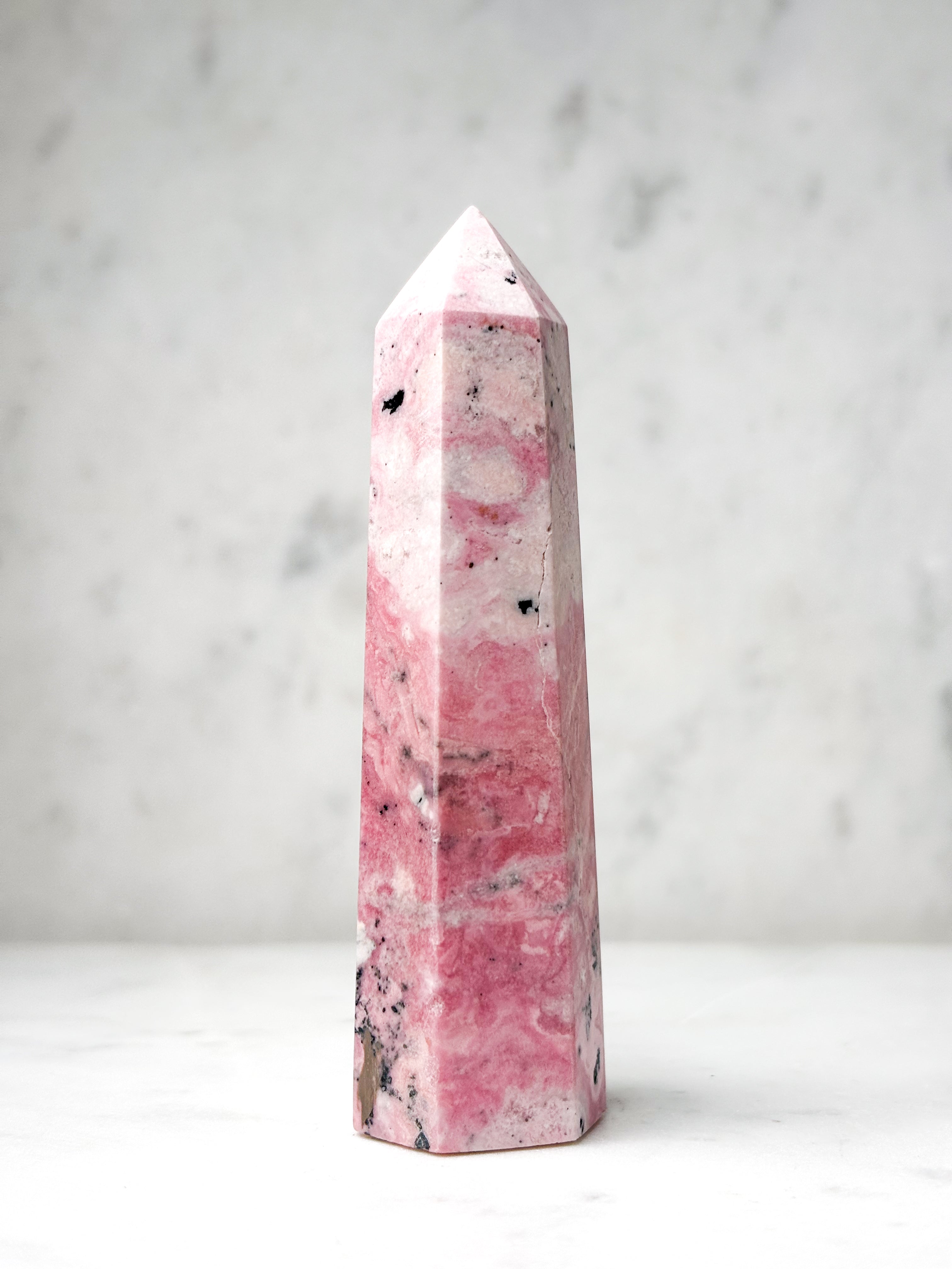 Rosa Rhodocrosit Tårn (Nr. 1)