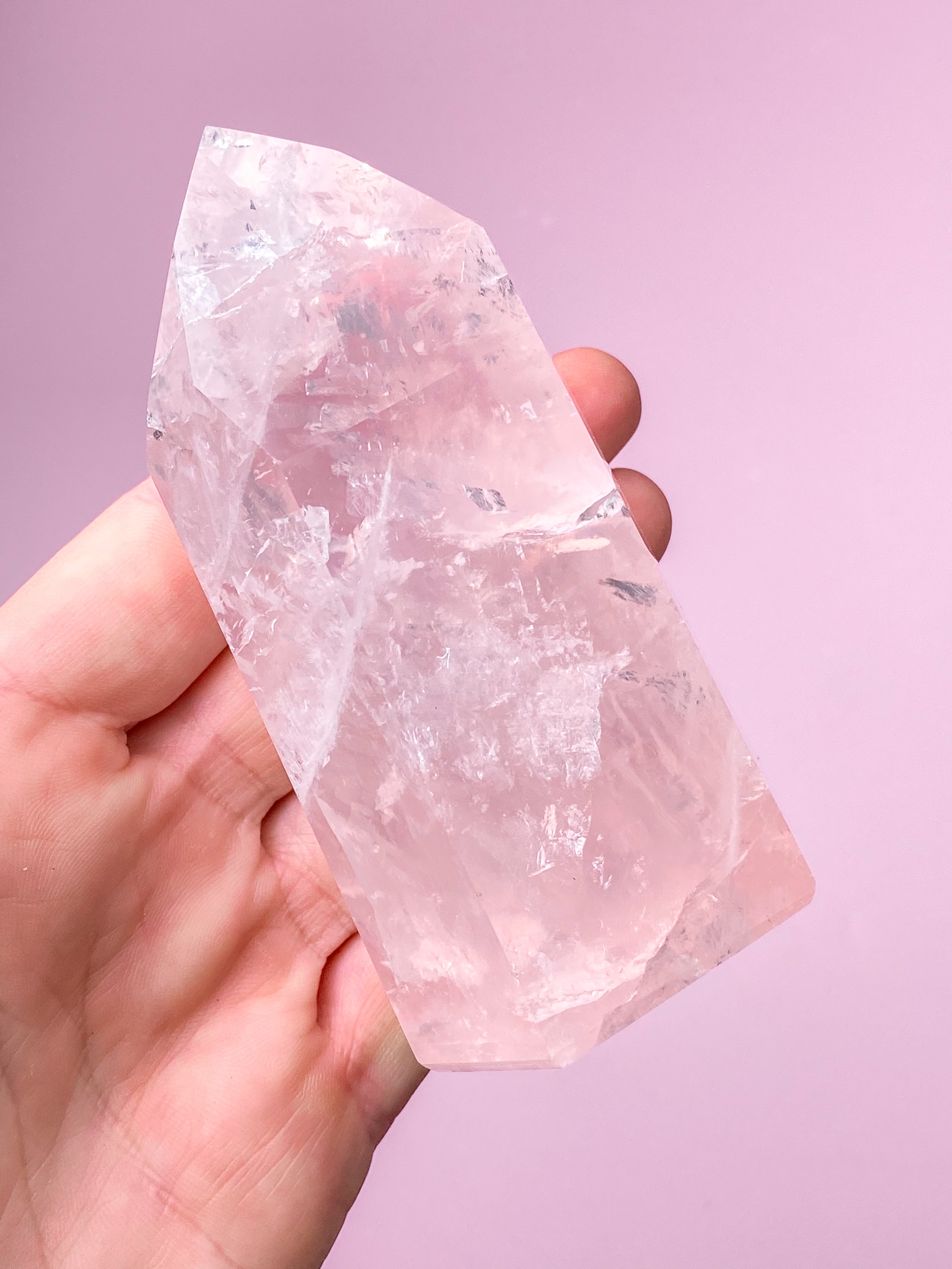 Gemmy Rosakvarts Tårn (Nr. 3) Eksklusiv kvalitet