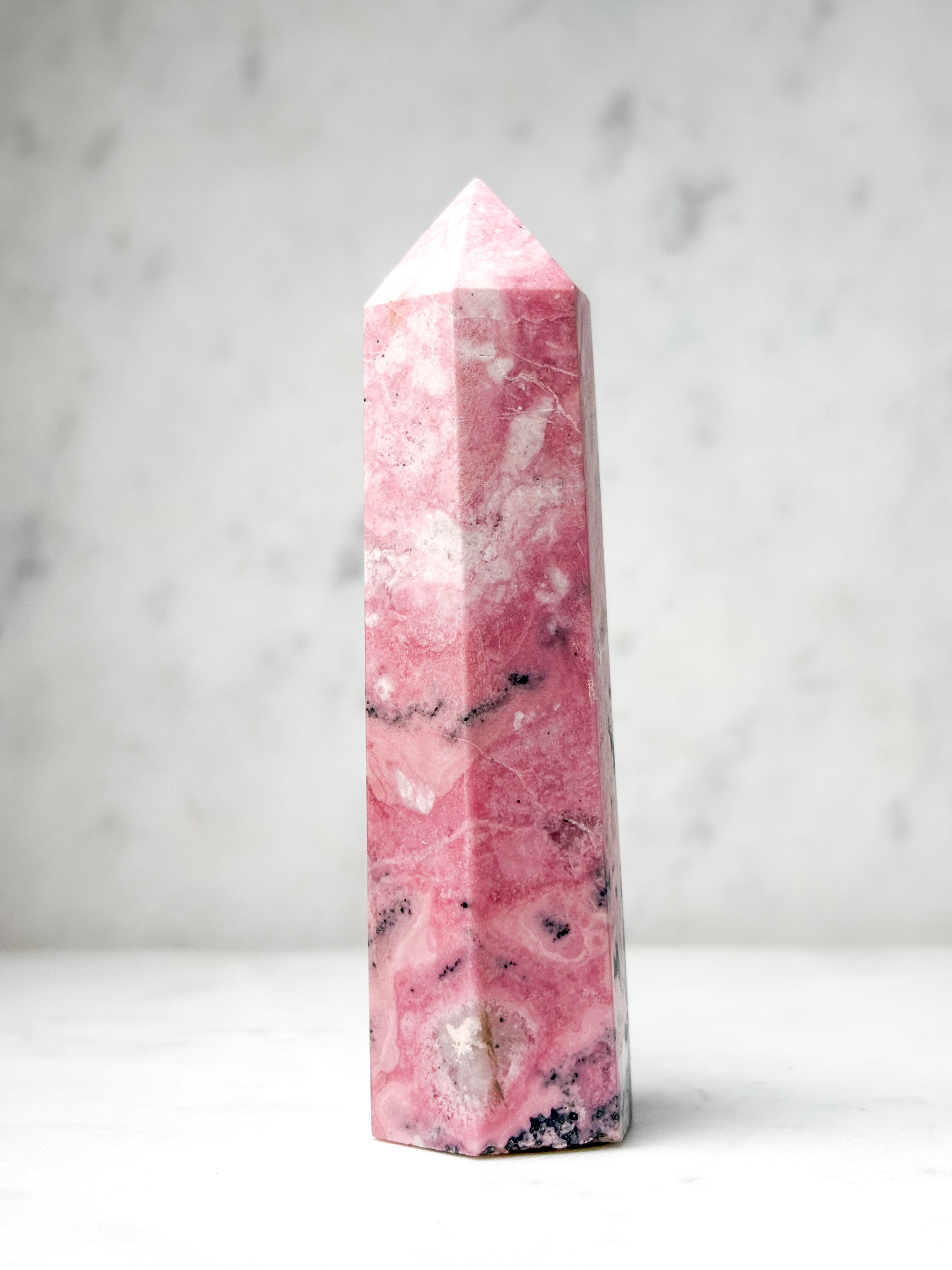 Rosa Rhodocrosit Tårn (Nr. 4)