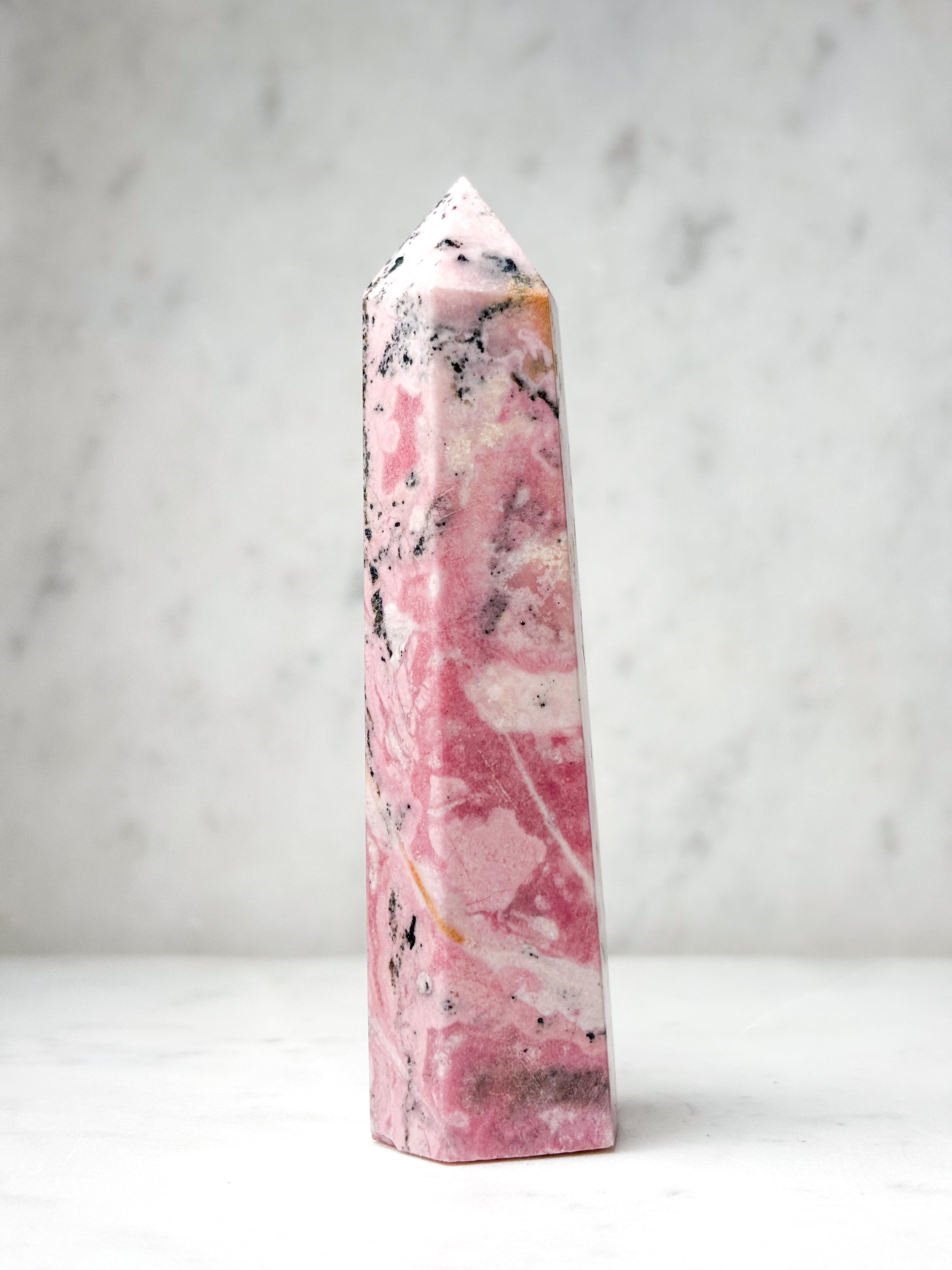 Rosa Rhodocrosit Tårn (Nr. 8)