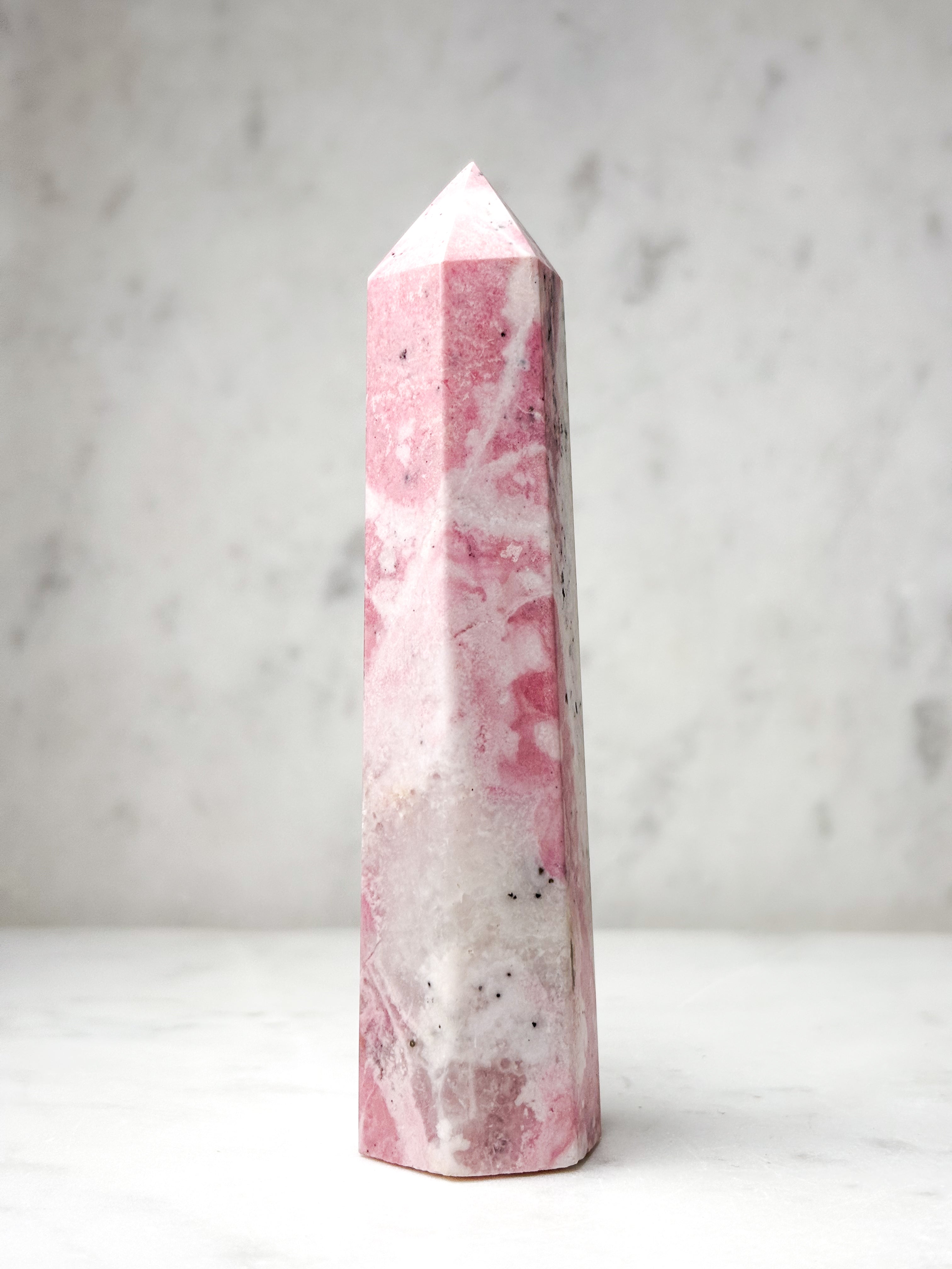 Rosa Rhodocrosit Tårn (Nr. 9)