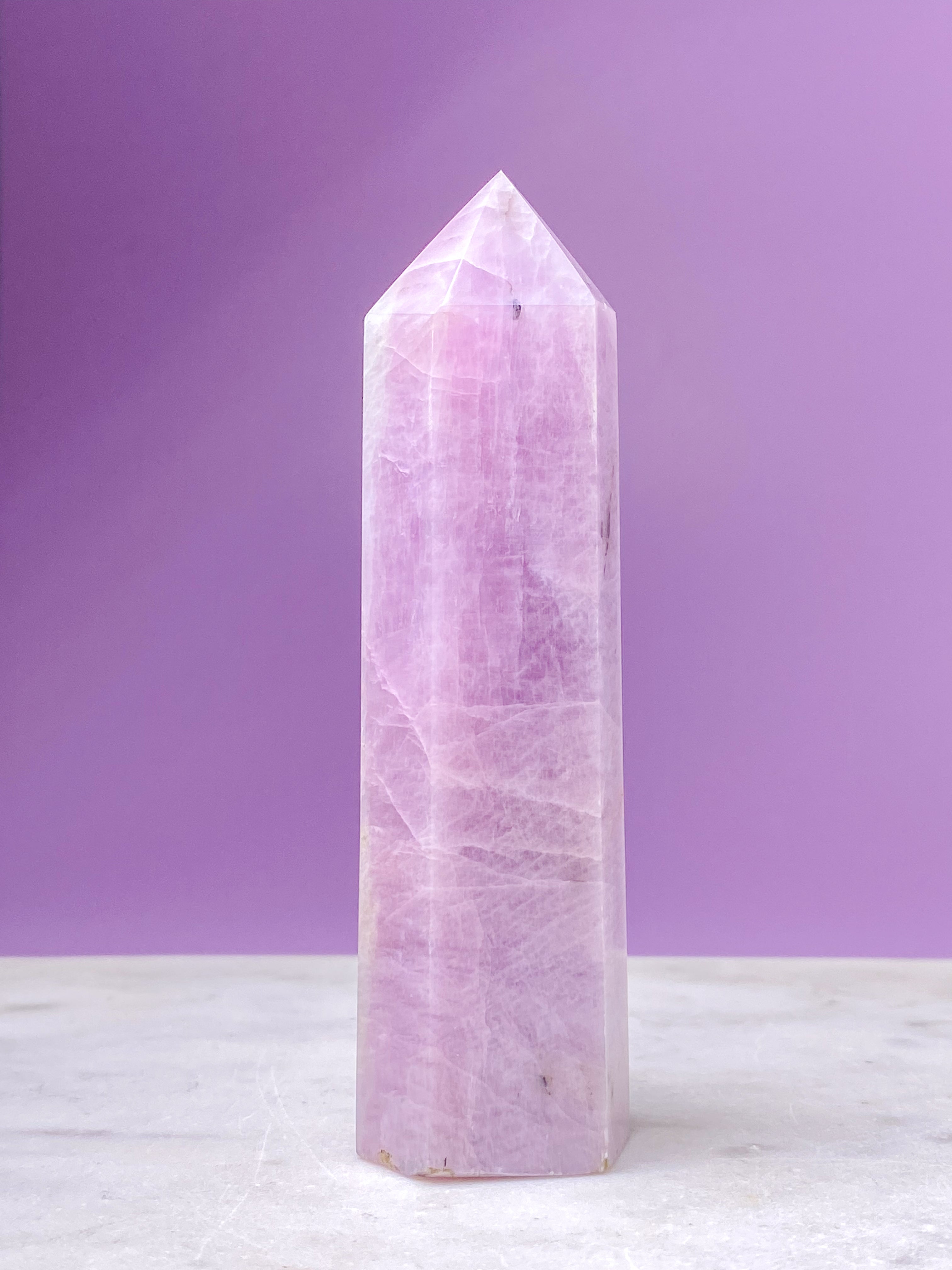 Kunzit polerad (hög kvalitet)