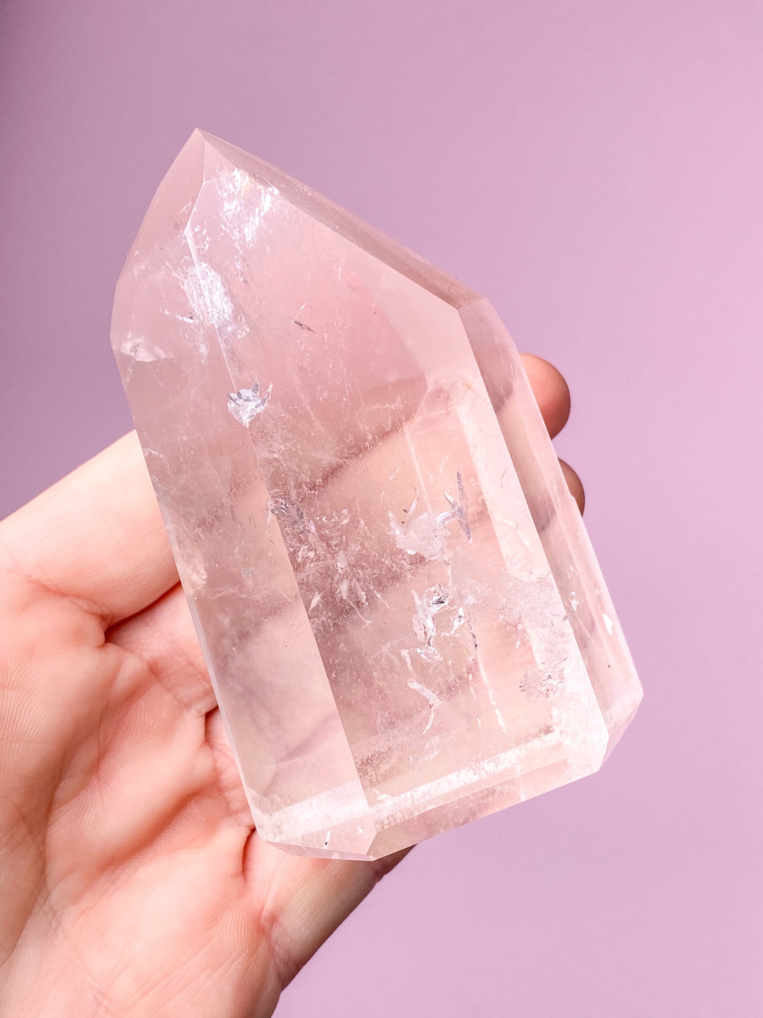 Pink Lithium Quartz (No. 1)