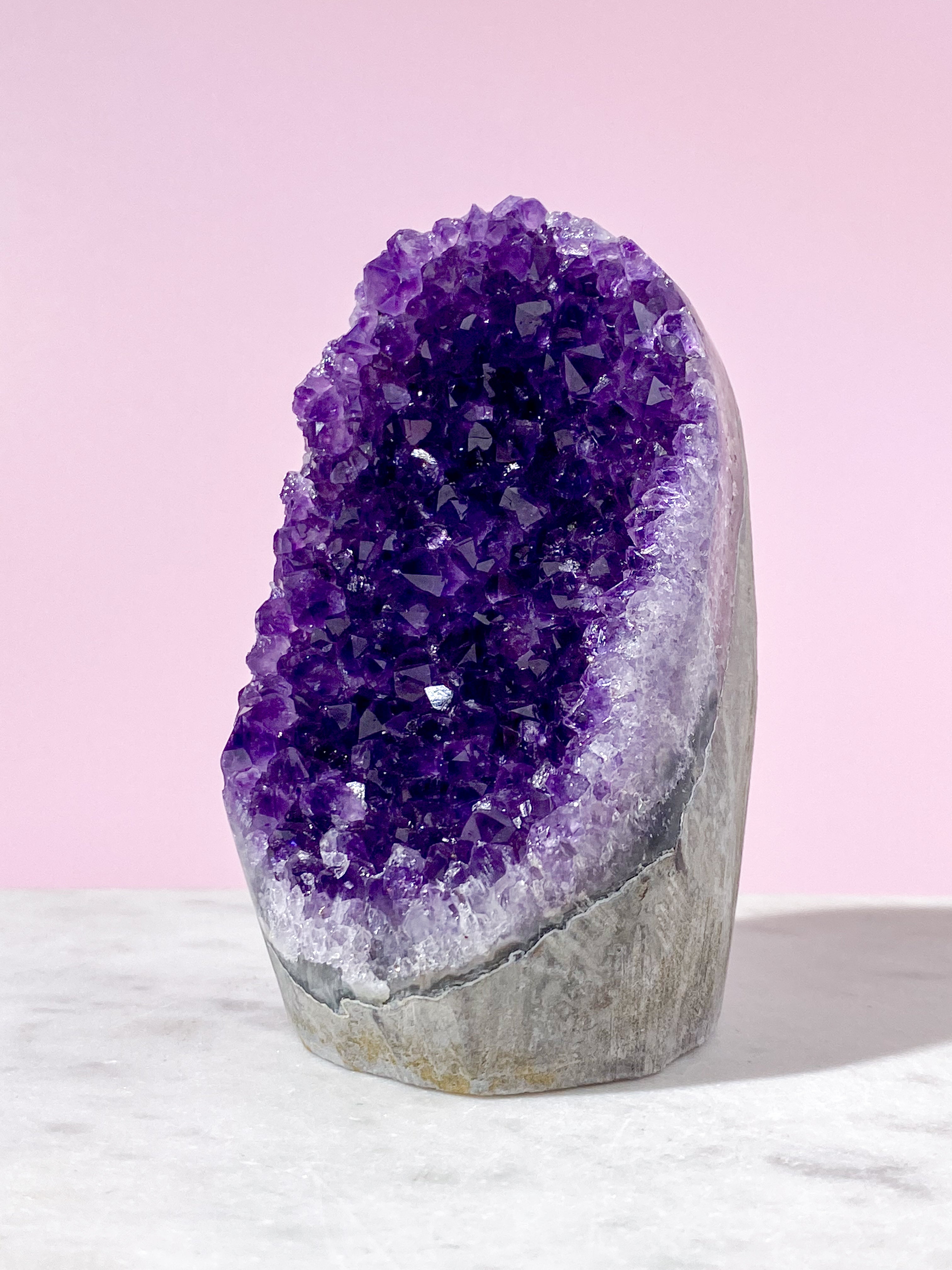 Stående Ametyst Klynge (Nr. 1) Eksklusiv Kvalitet