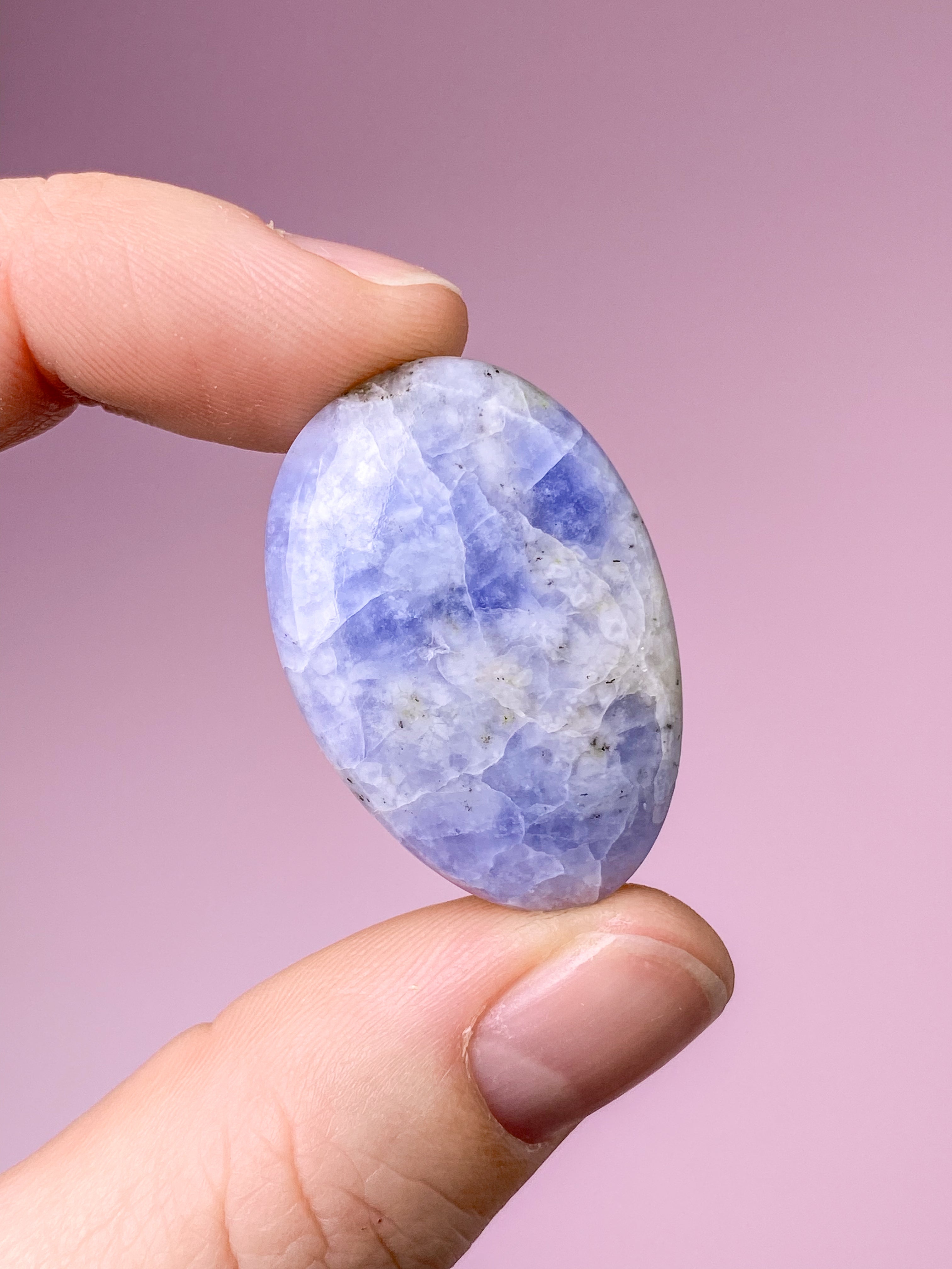 Blå Hackmanit Poleret (Nr. 3)