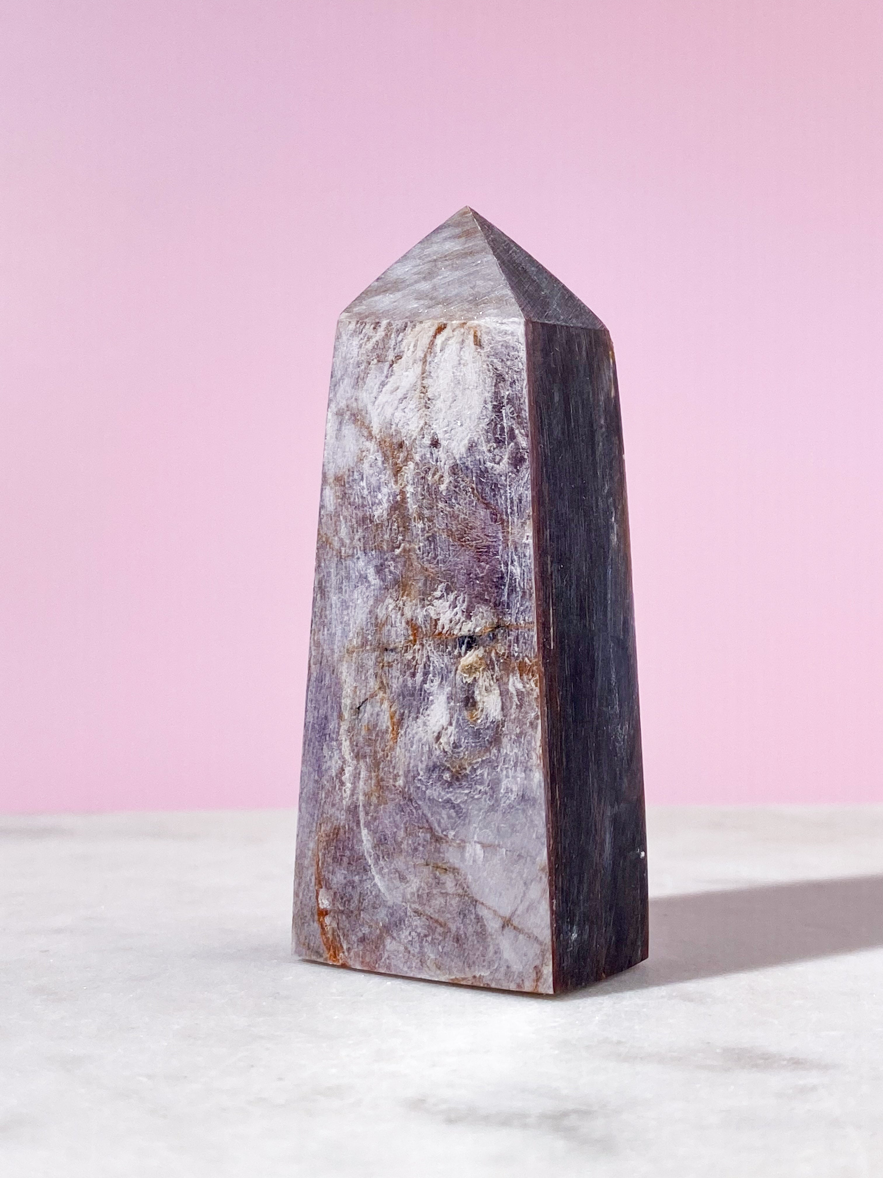 Gemmy Lepidolit Tårn (Nr. 5)