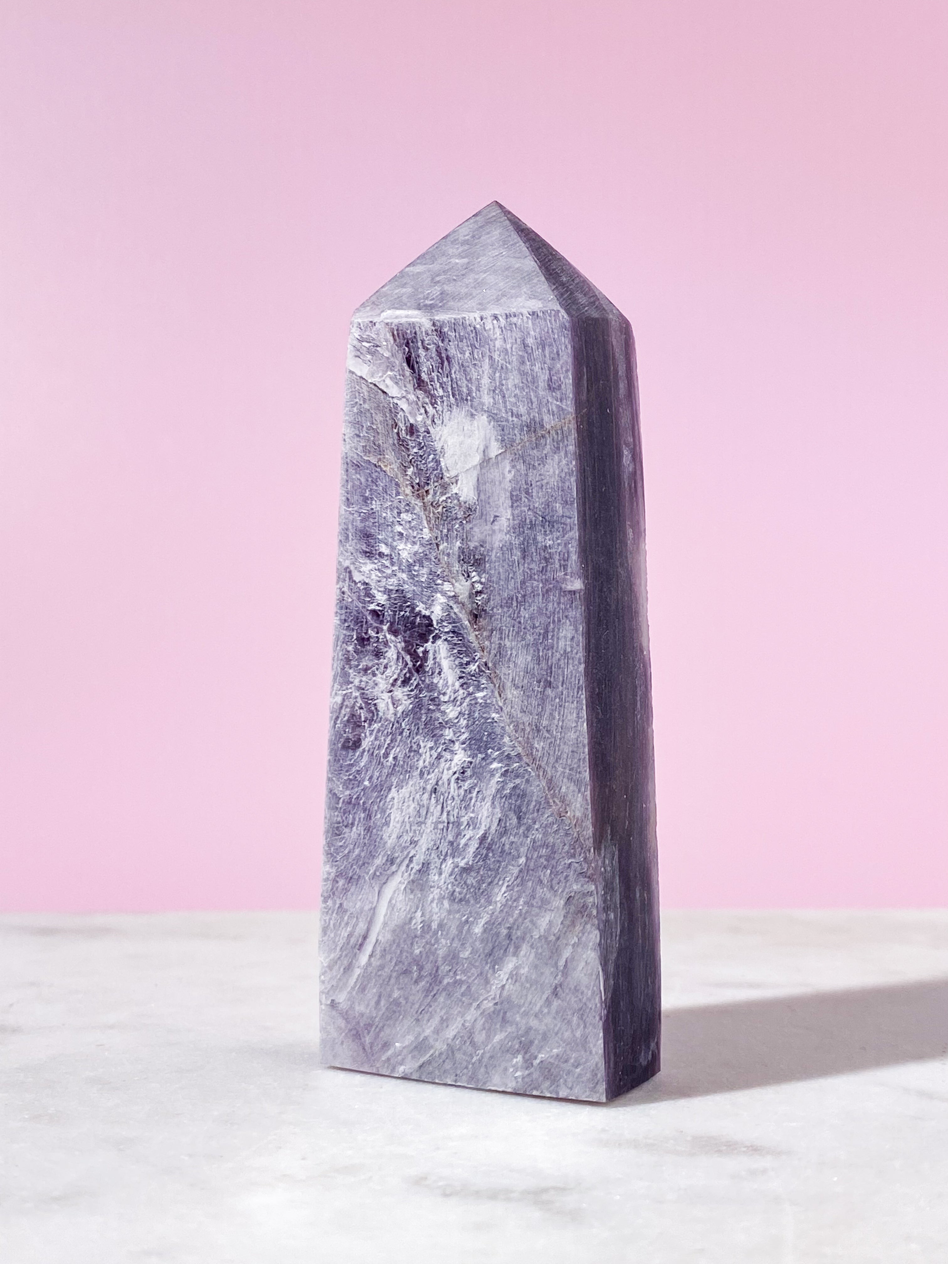 Gemmy Lepidolit Tårn (Nr. 6)