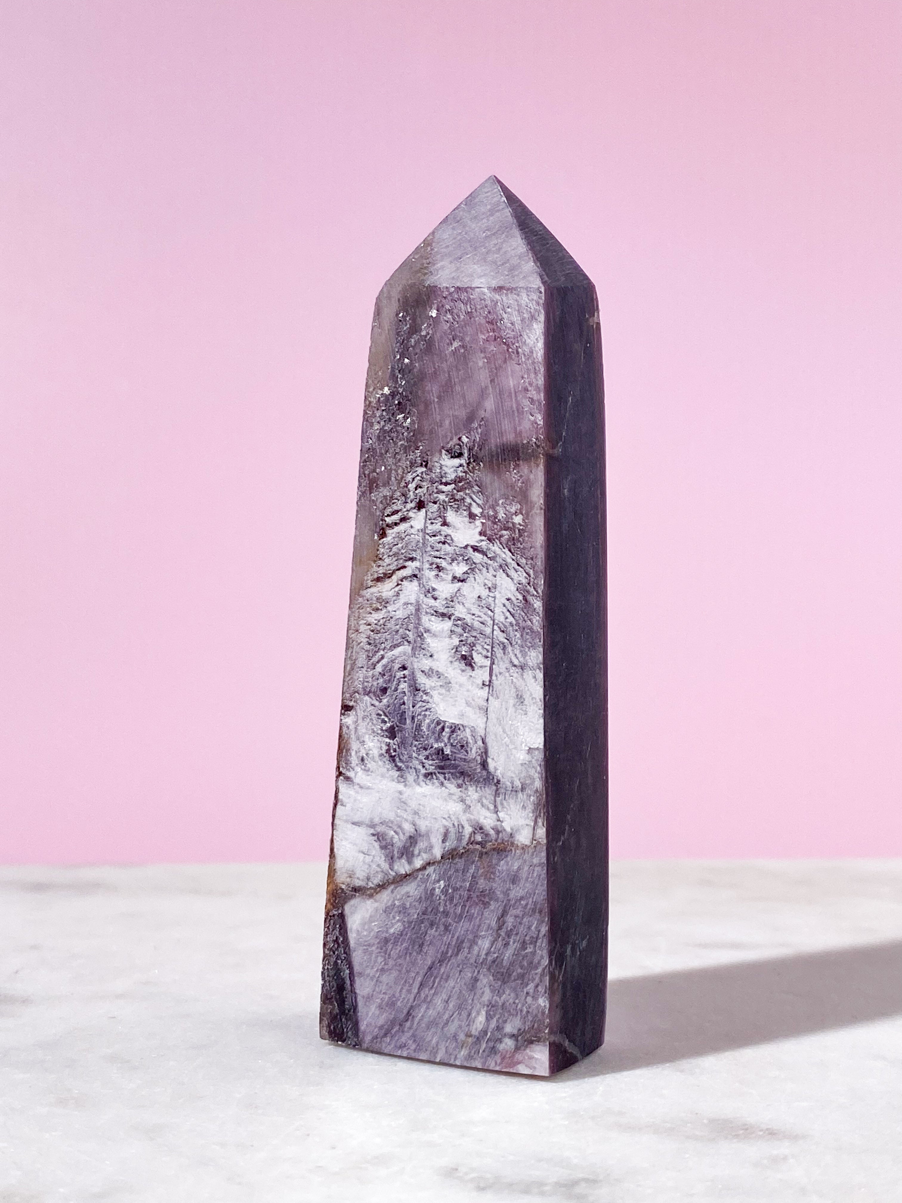 Gemmy Lepidolit Tårn (Nr. 7)
