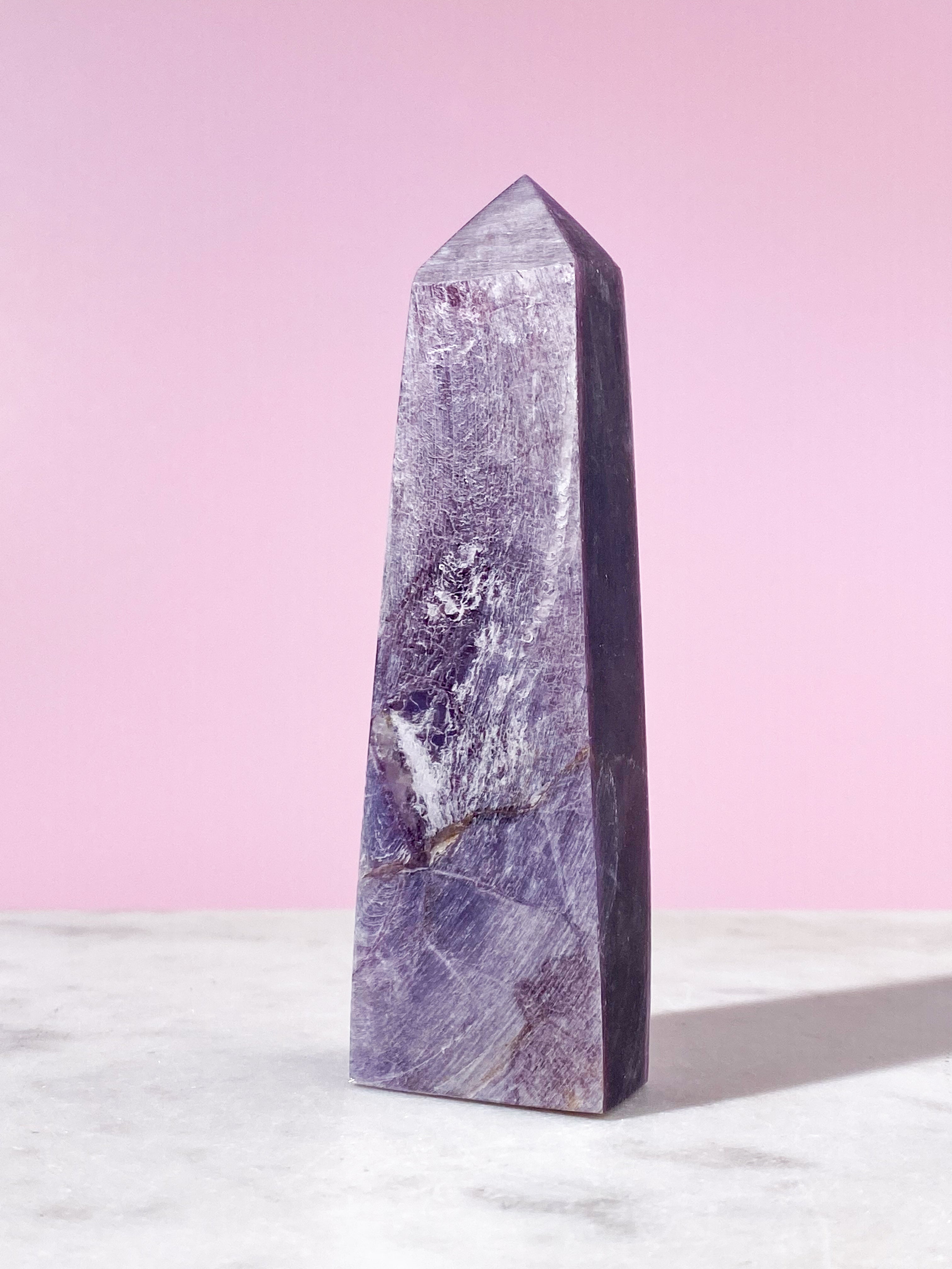 Gemmy Lepidolit Tårn (Nr. 10)