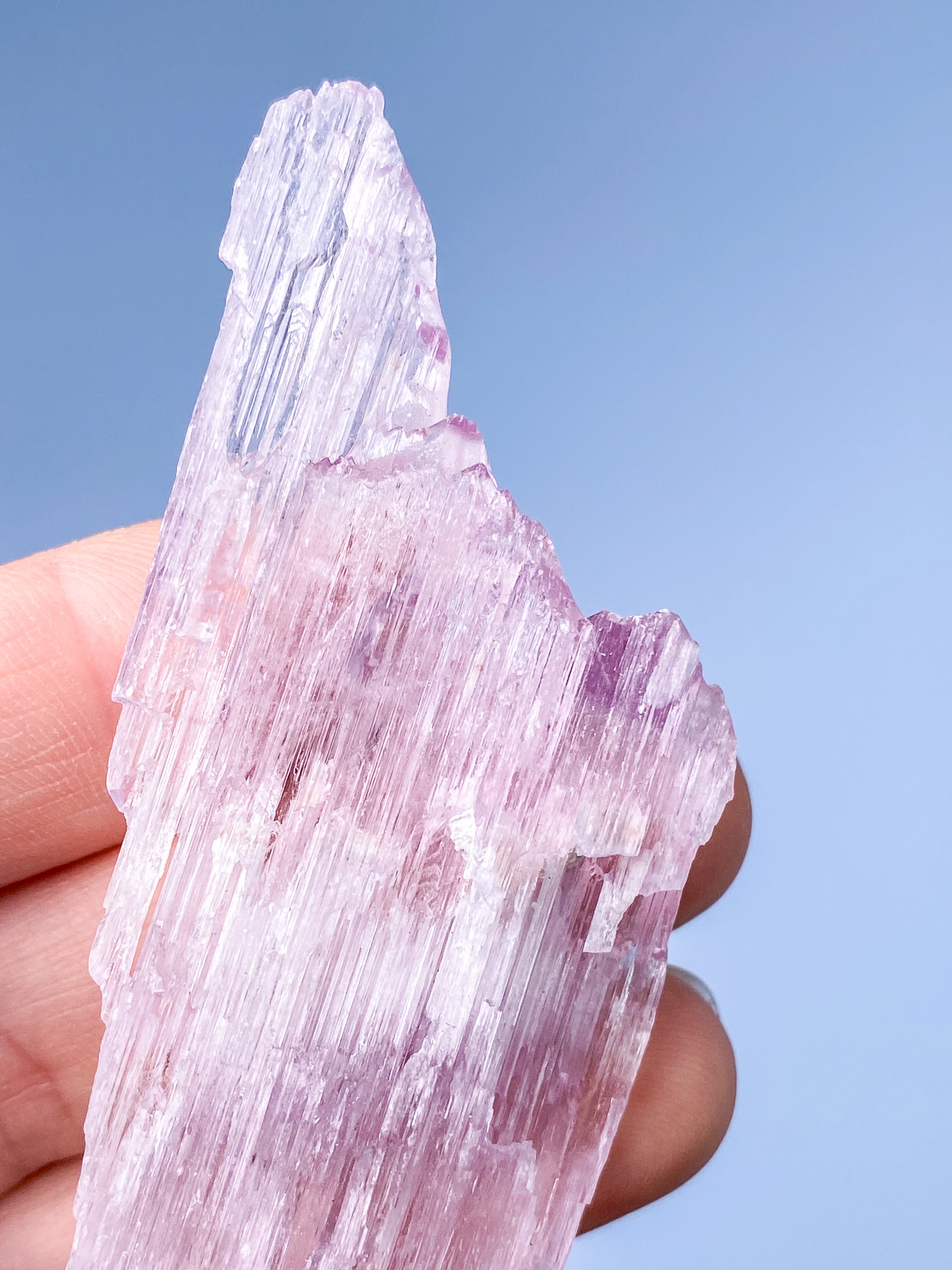 Kunzite Raw (nr 12) Exklusiv kvalitet