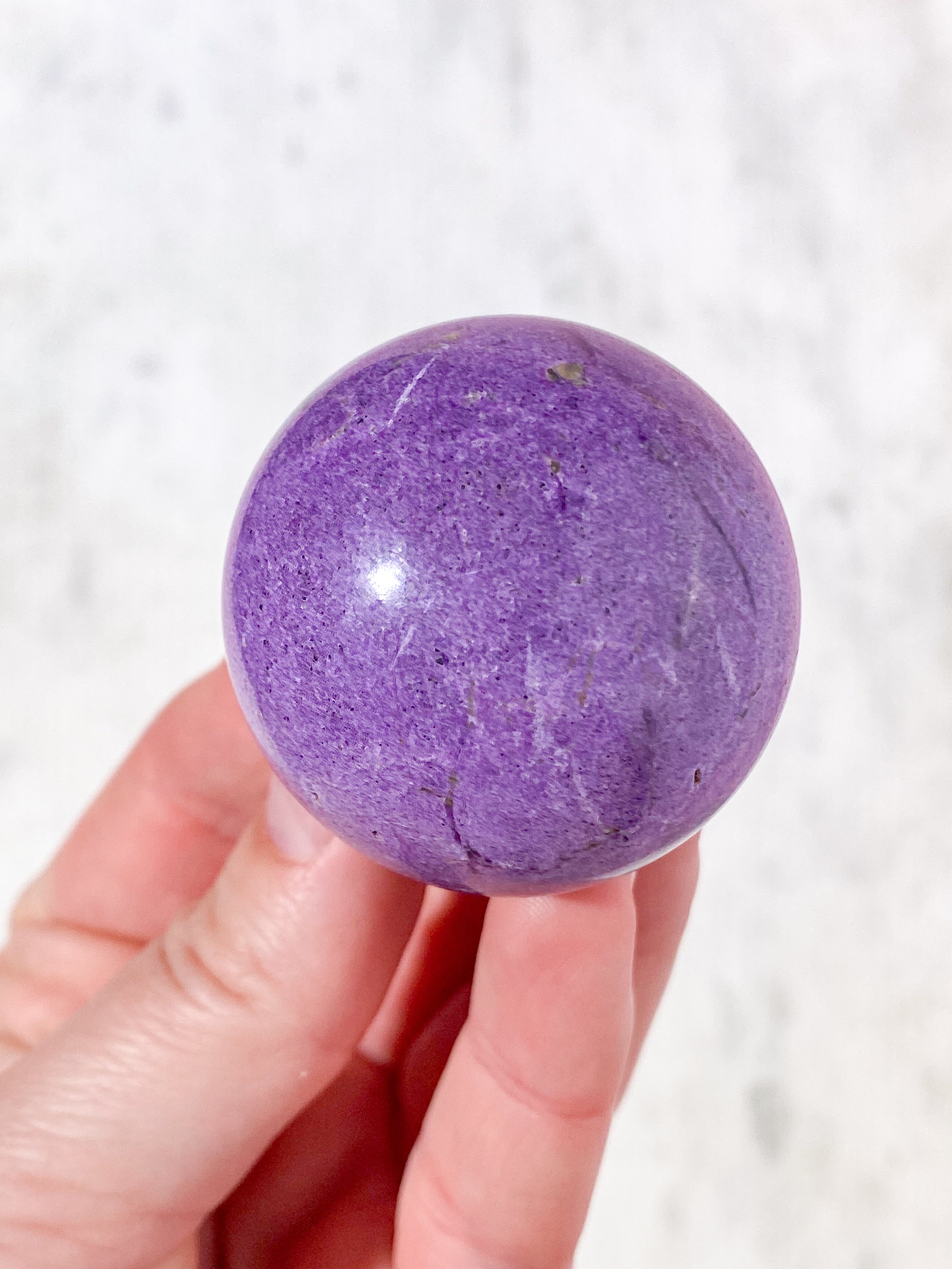 Stichtit Kugle (Nr. 5)