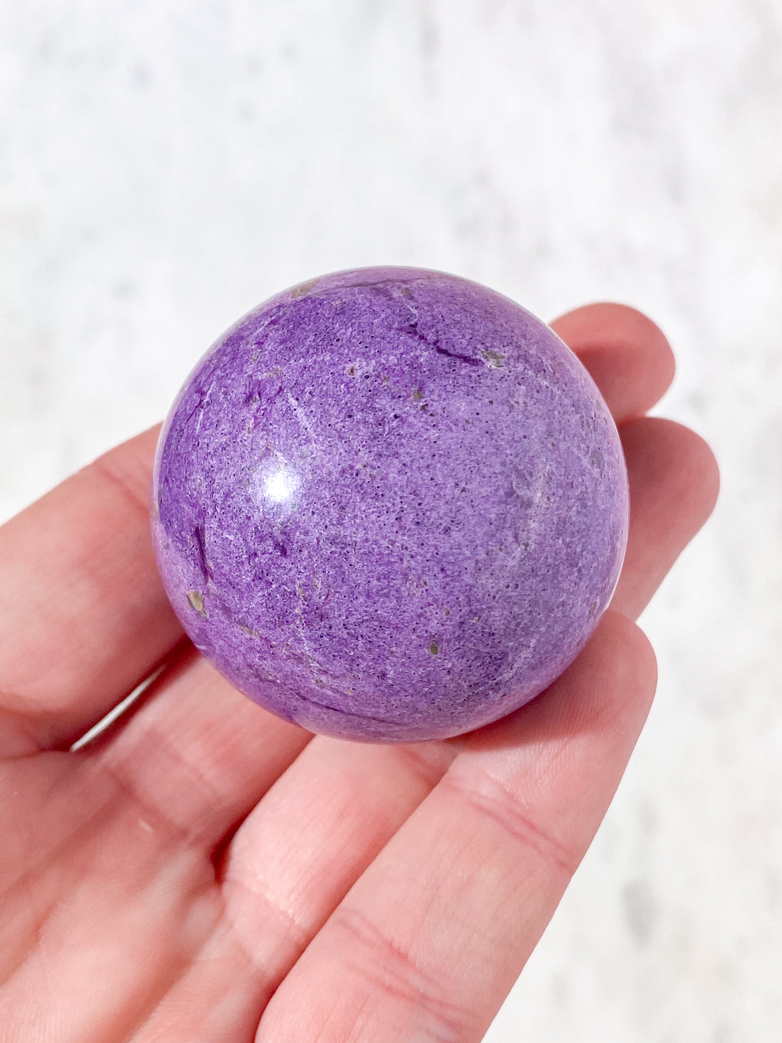 Stichtit Kugle (Nr. 5)