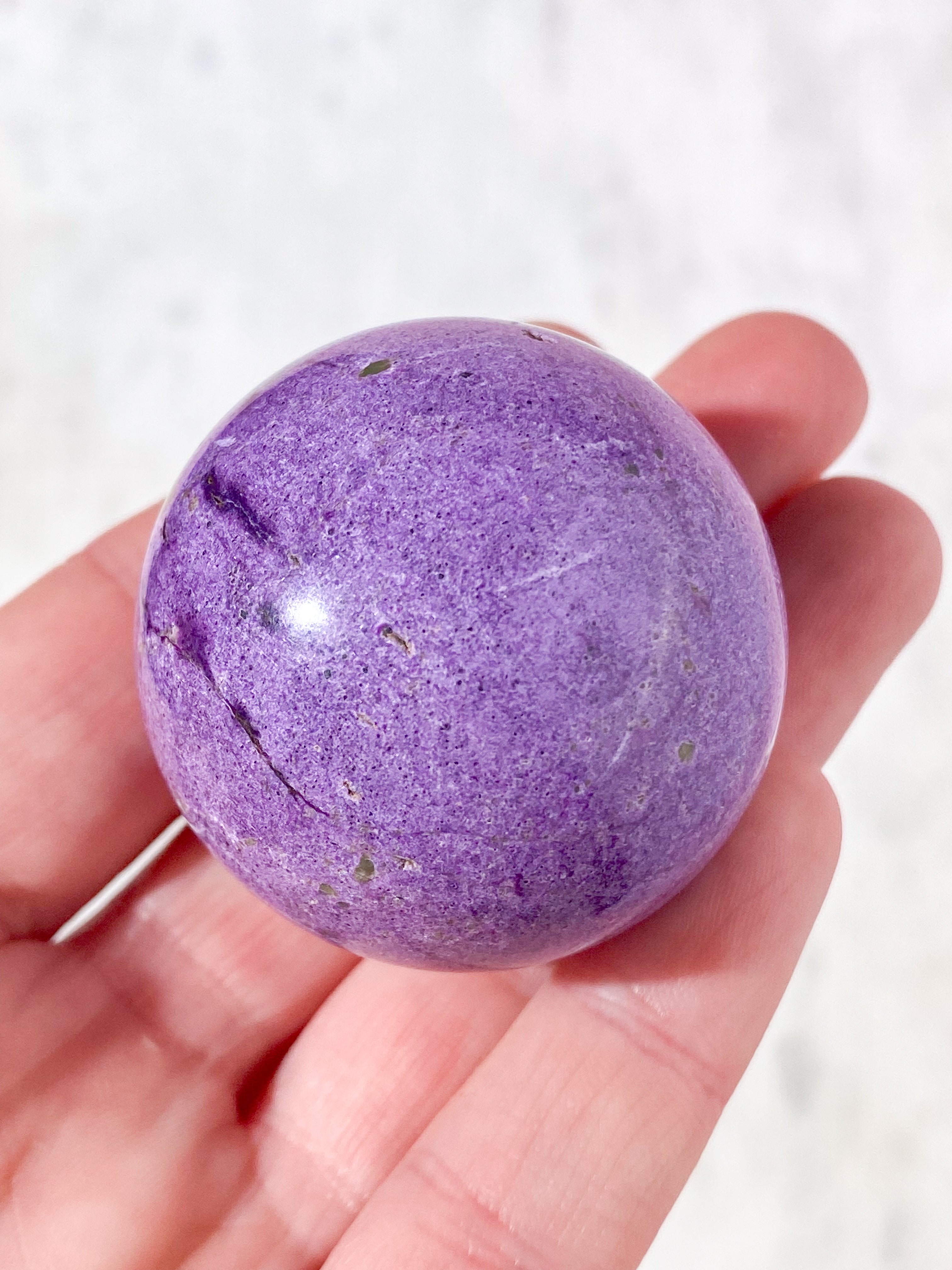 Stichtit Kugle (Nr. 5)