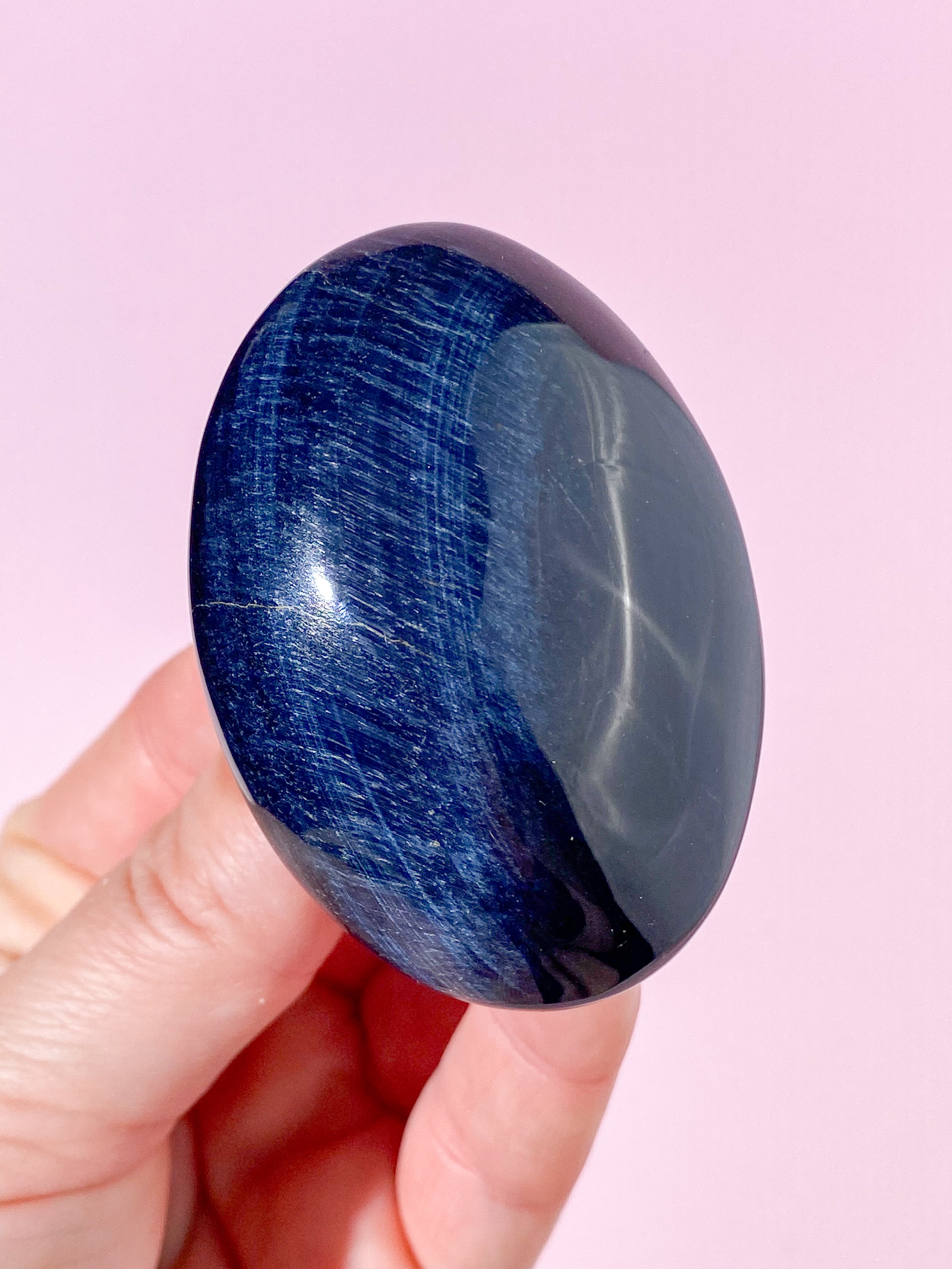 Blå Tigerøje Palmstone (Nr. 4)