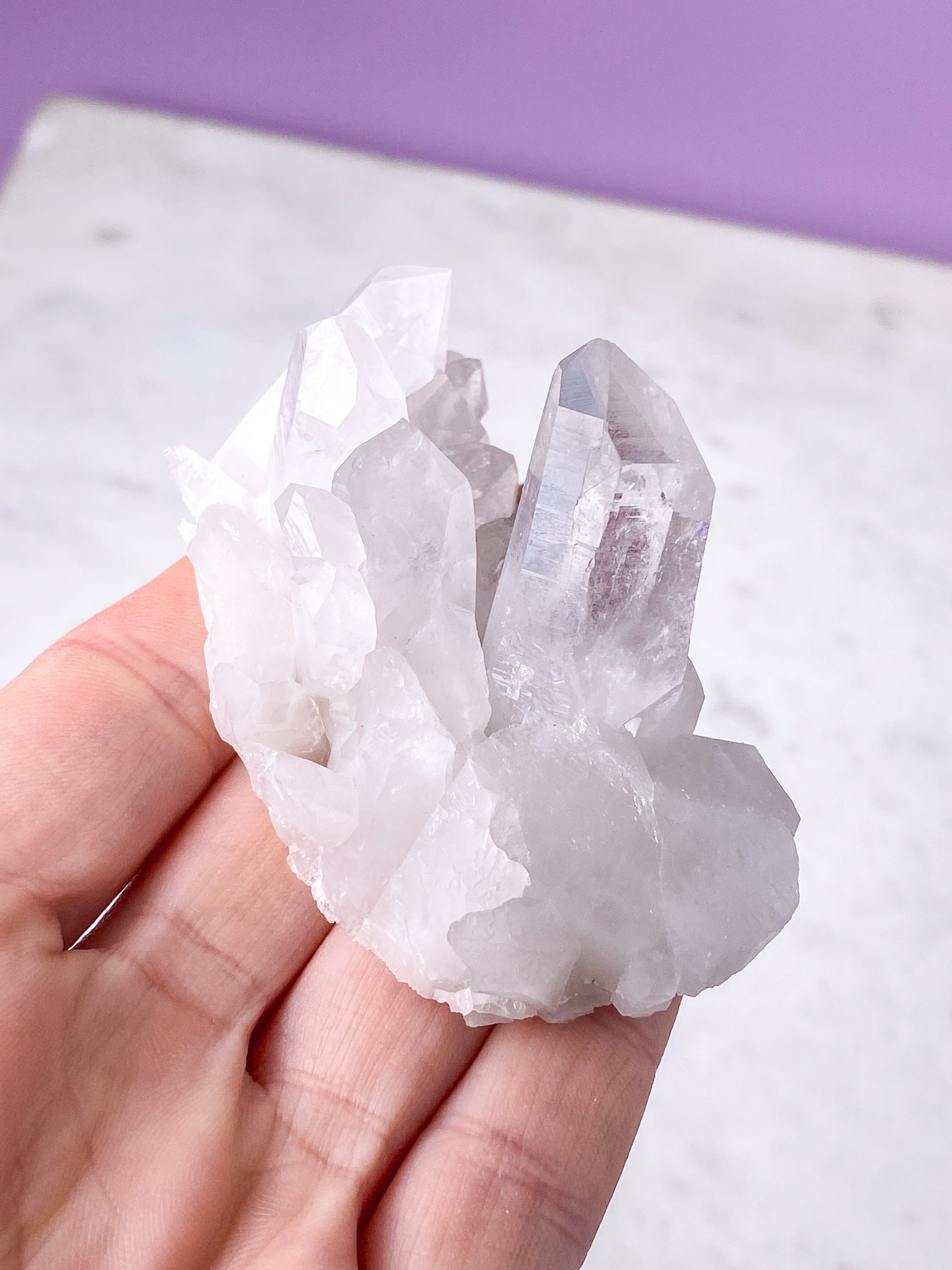 Arkansas Rock Crystal Cluster (No. 5) Exclusive Quality