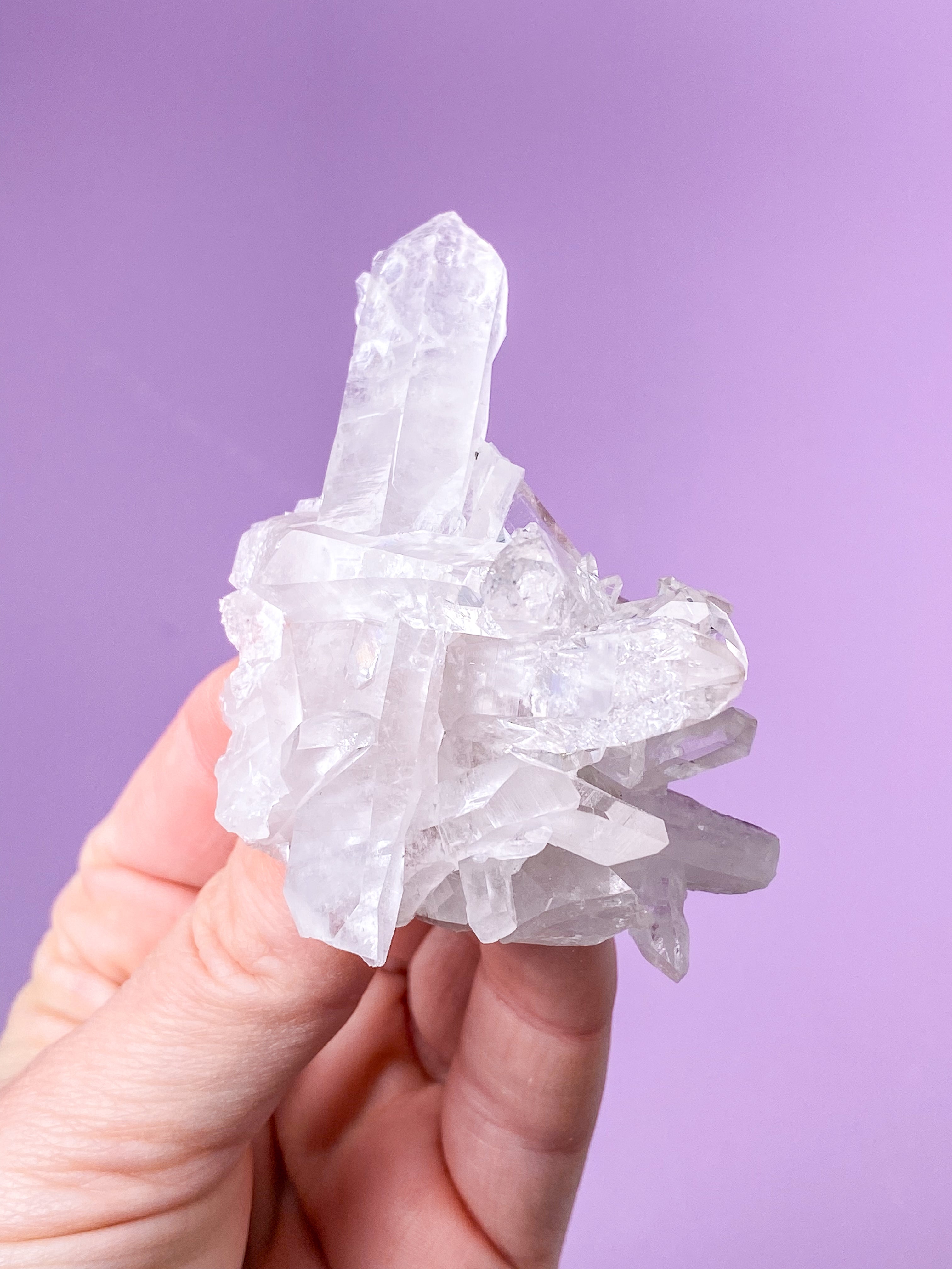 Arkansas Bjergkrystal Klynge (Nr. 6) Eksklusiv Kvalitet