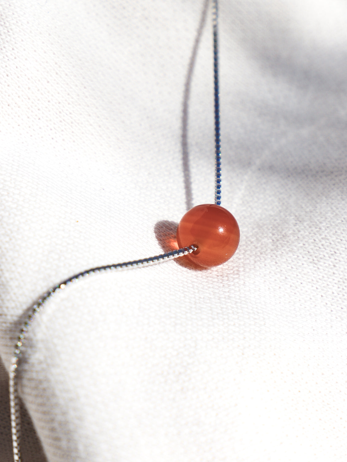 Motivation - Intention Gem Halskæde (Karneol)