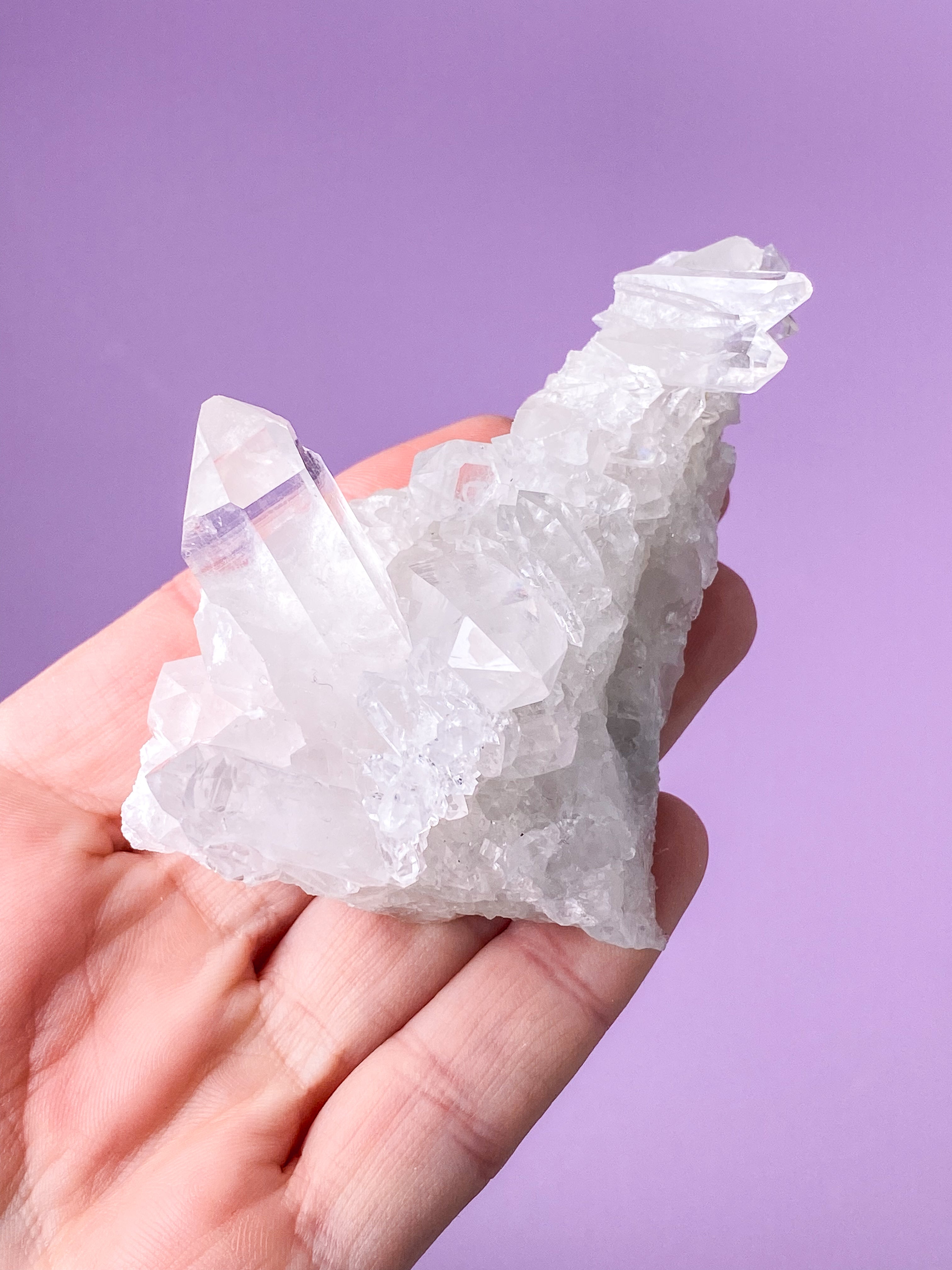 Arkansas Rock Crystal Cluster (No. 8) Exclusive Quality