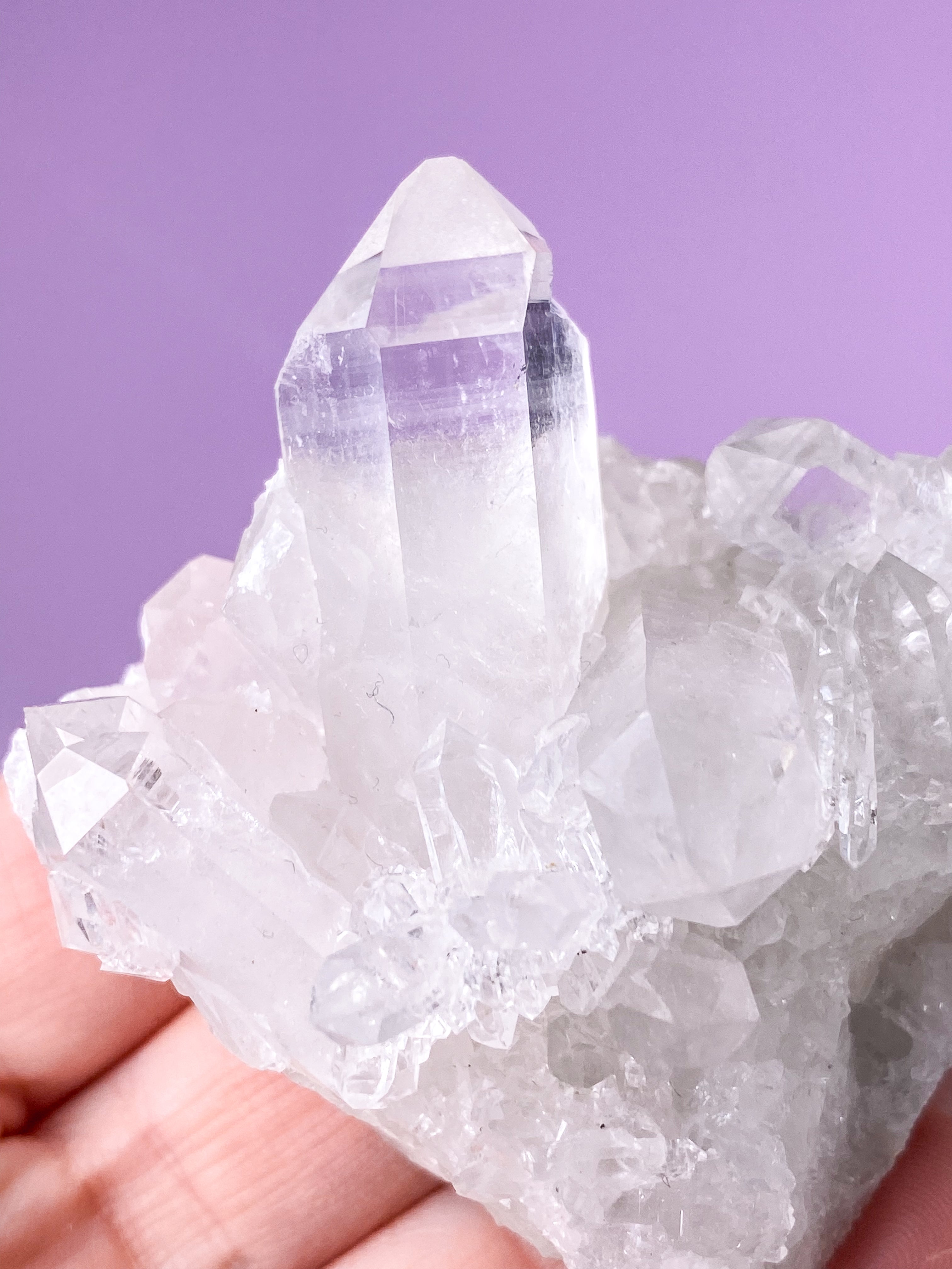 Arkansas Rock Crystal Cluster (No. 8) Exclusive Quality
